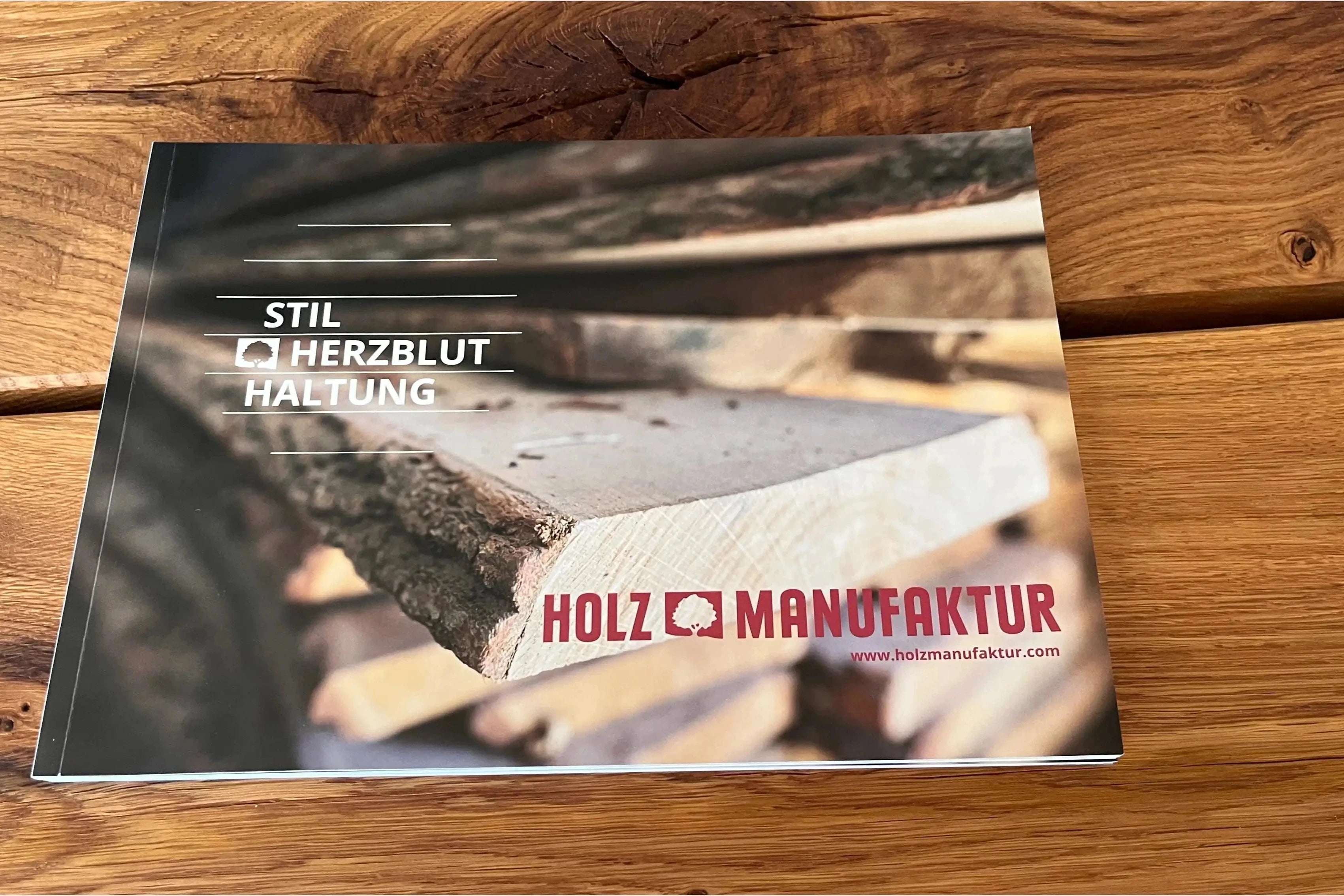 Produktkatalog der Holzmanufaktur