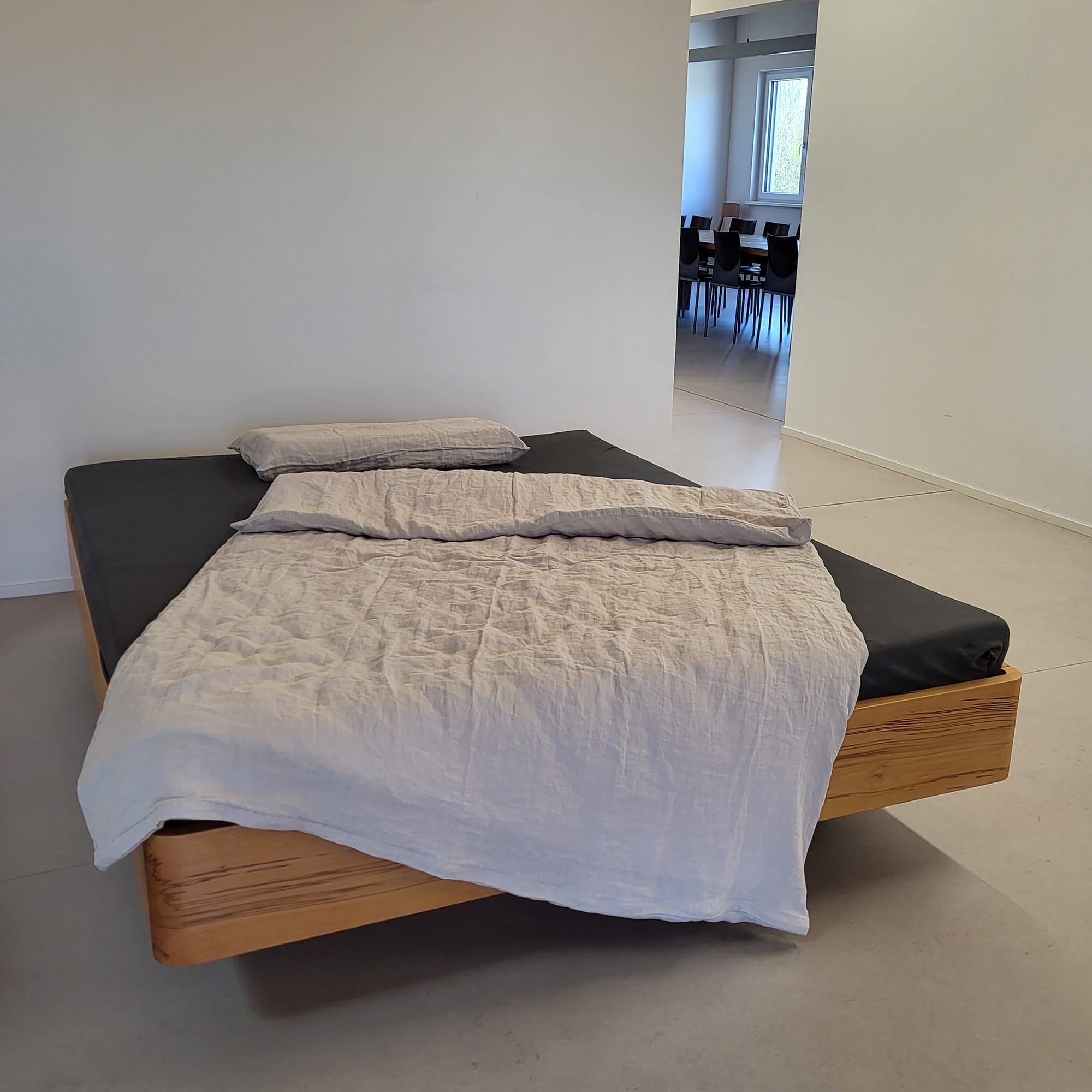 Holzmanufaktur Bett COM:CI XL Kernbuche 160 x 200 cm ohne Rückenlehne Bett COM:CI XL Kernbuche 160 x 200 cm ohne Rückenlehne