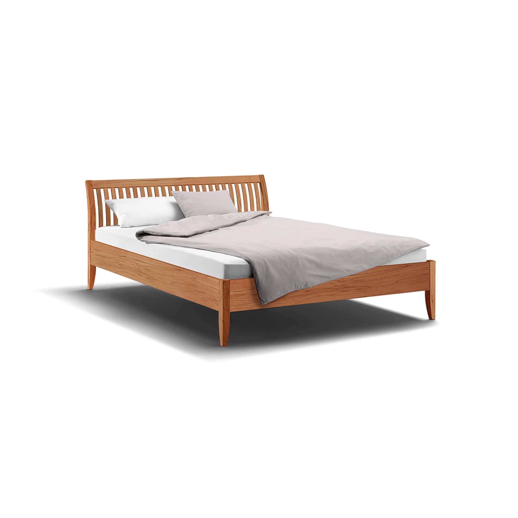 GADO: Klassisches Holzbett in Bio-Qualität aus Kernbuche