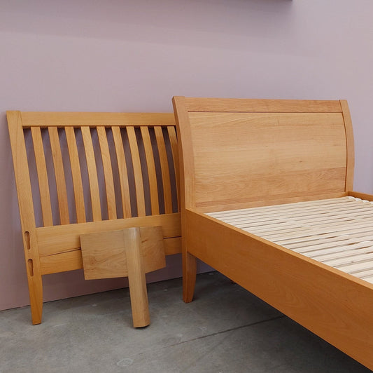 Holzmanufaktur Bett KALA & GADO Massivholzbett Buche 90 x 200 cm