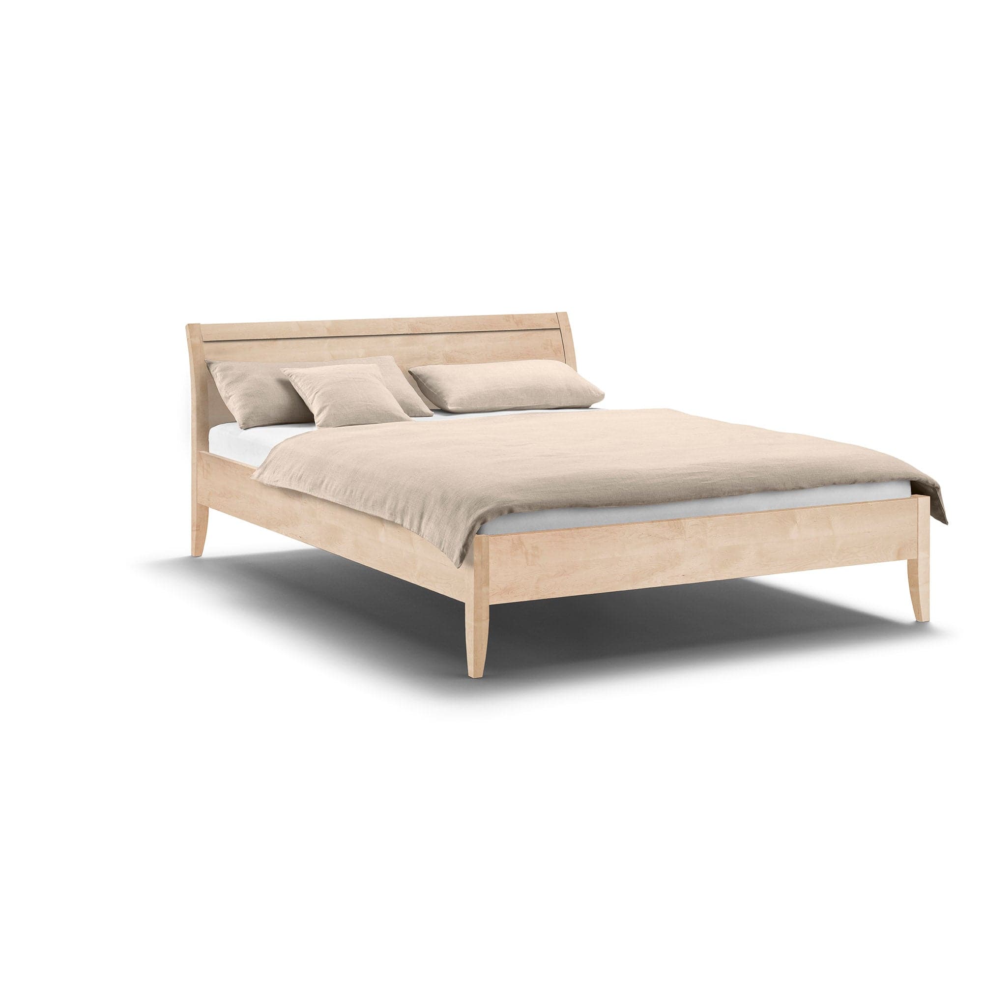 Holzmanufaktur Naturholzbett 90x200 cm in Ahorn