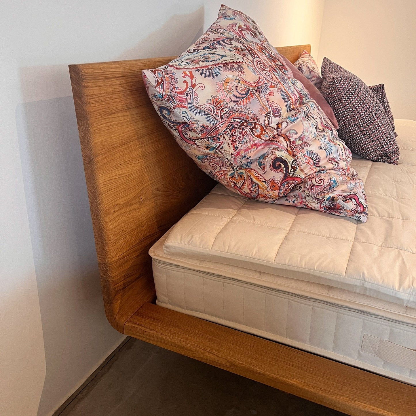 Holzmanufaktur Bett MATIS Massivholzbett Eiche 180 x 200 cm