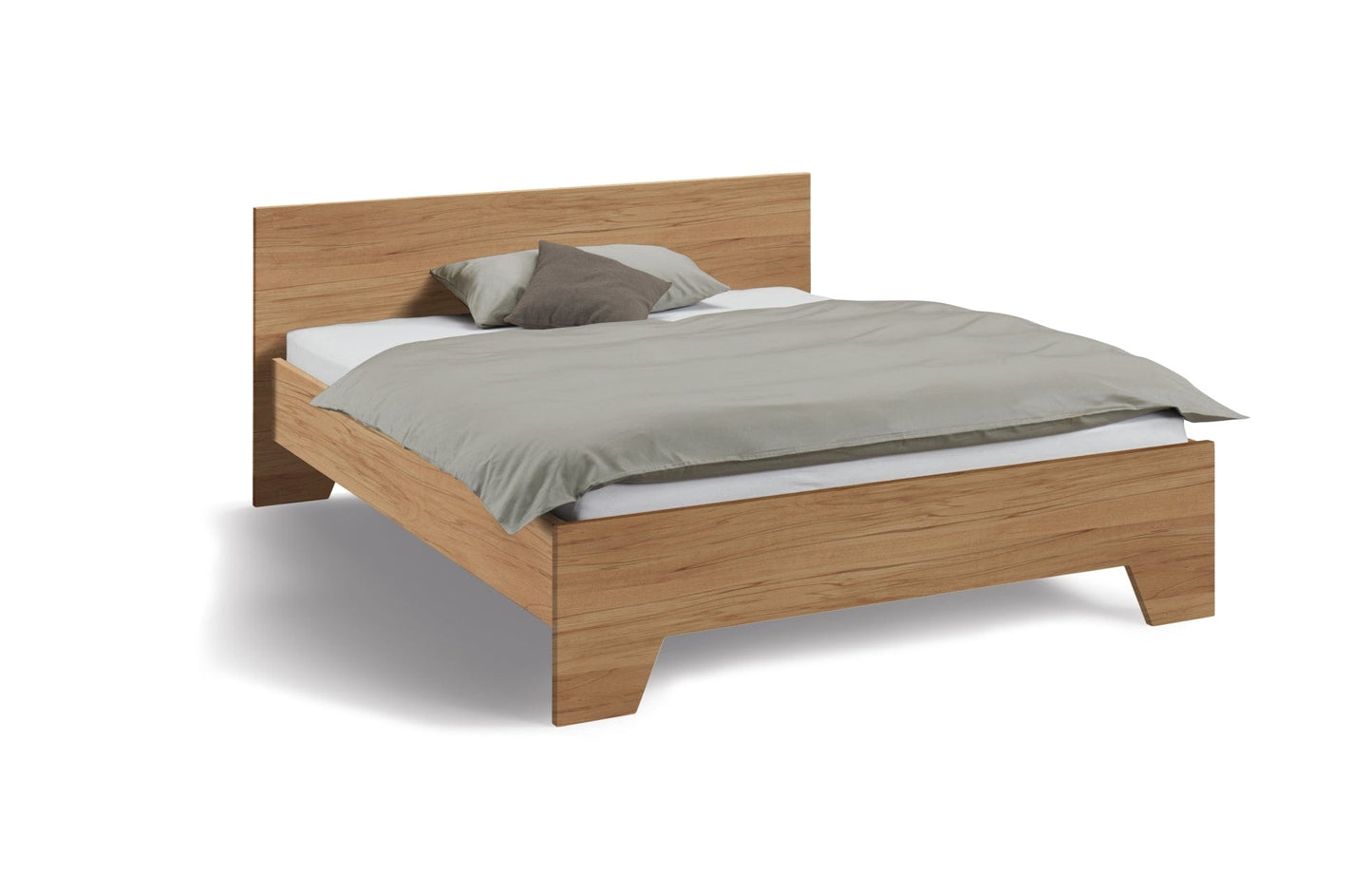Holzmanufaktur Holzbett aus Zirbelkiefer Naturholz