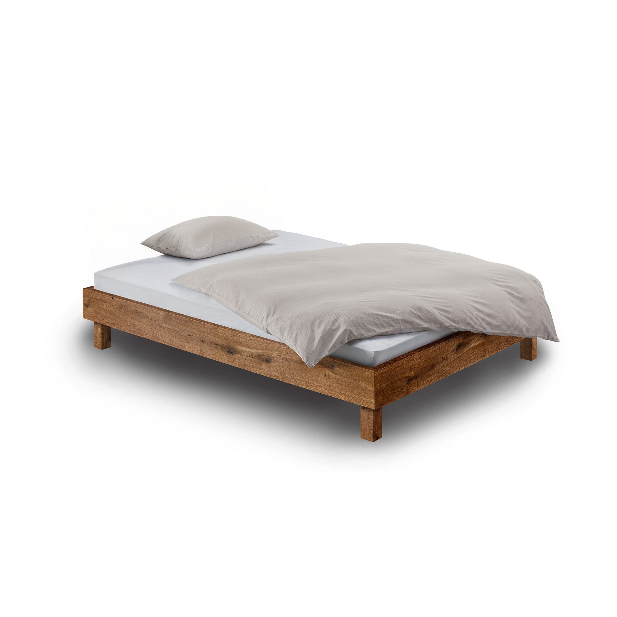Holzmanufaktur Bett STEP-G Bett auf Beinen