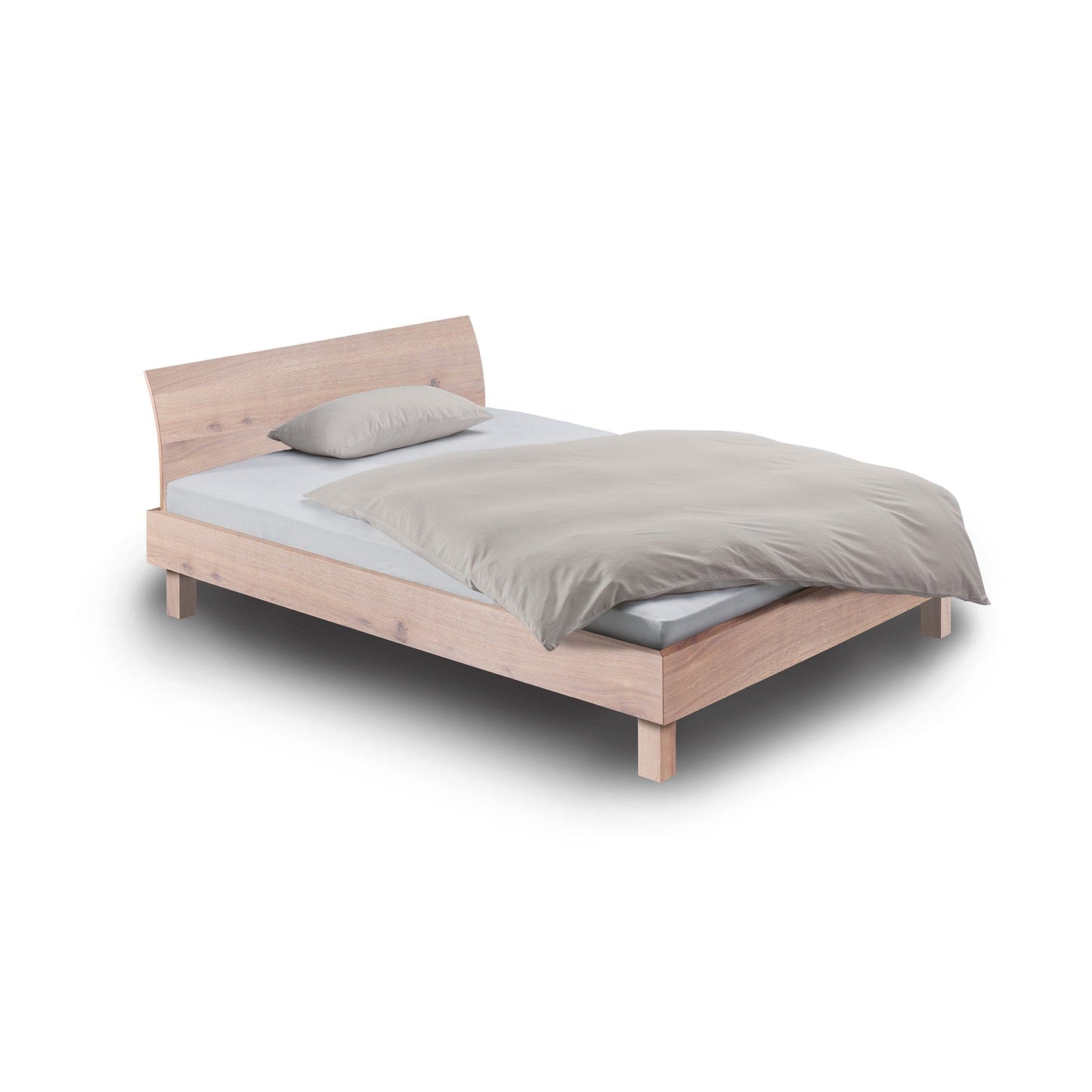 Holzmanufaktur Bett STEP-G Massivholzbett