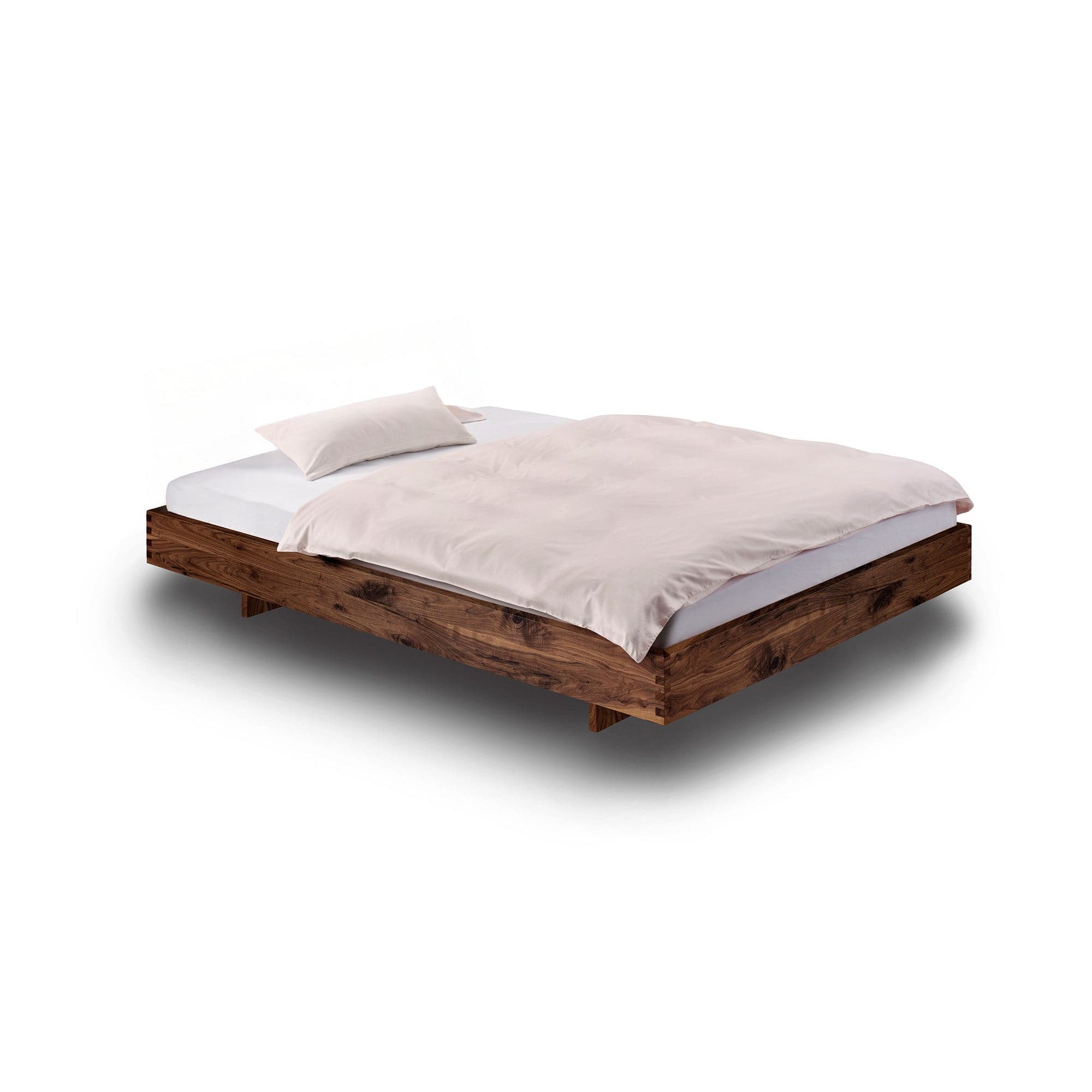 Holzmanufaktur Bett Step-X Bett auf Holzkufen