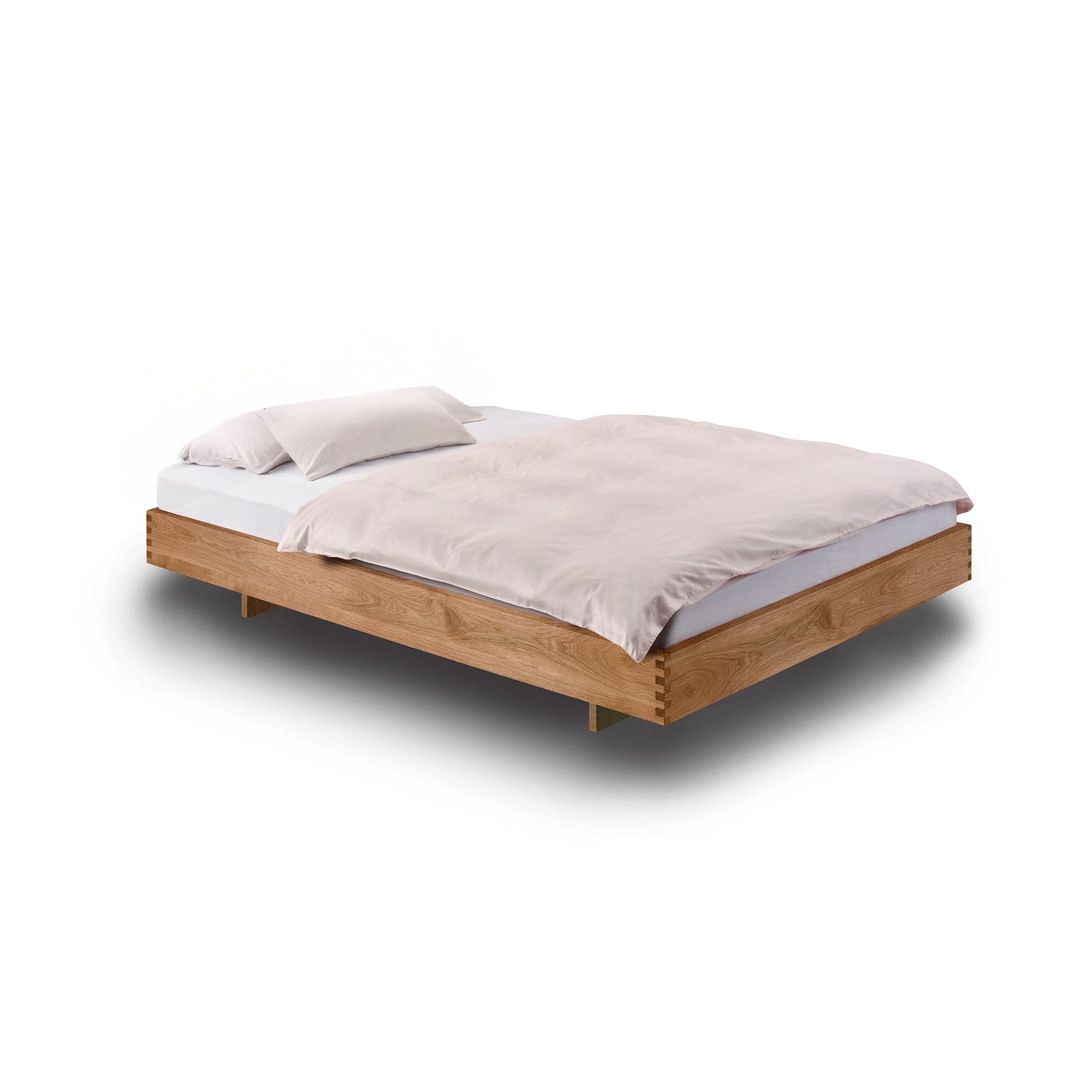 Holzmanufaktur Bett Step-X Bett auf Holzkufen