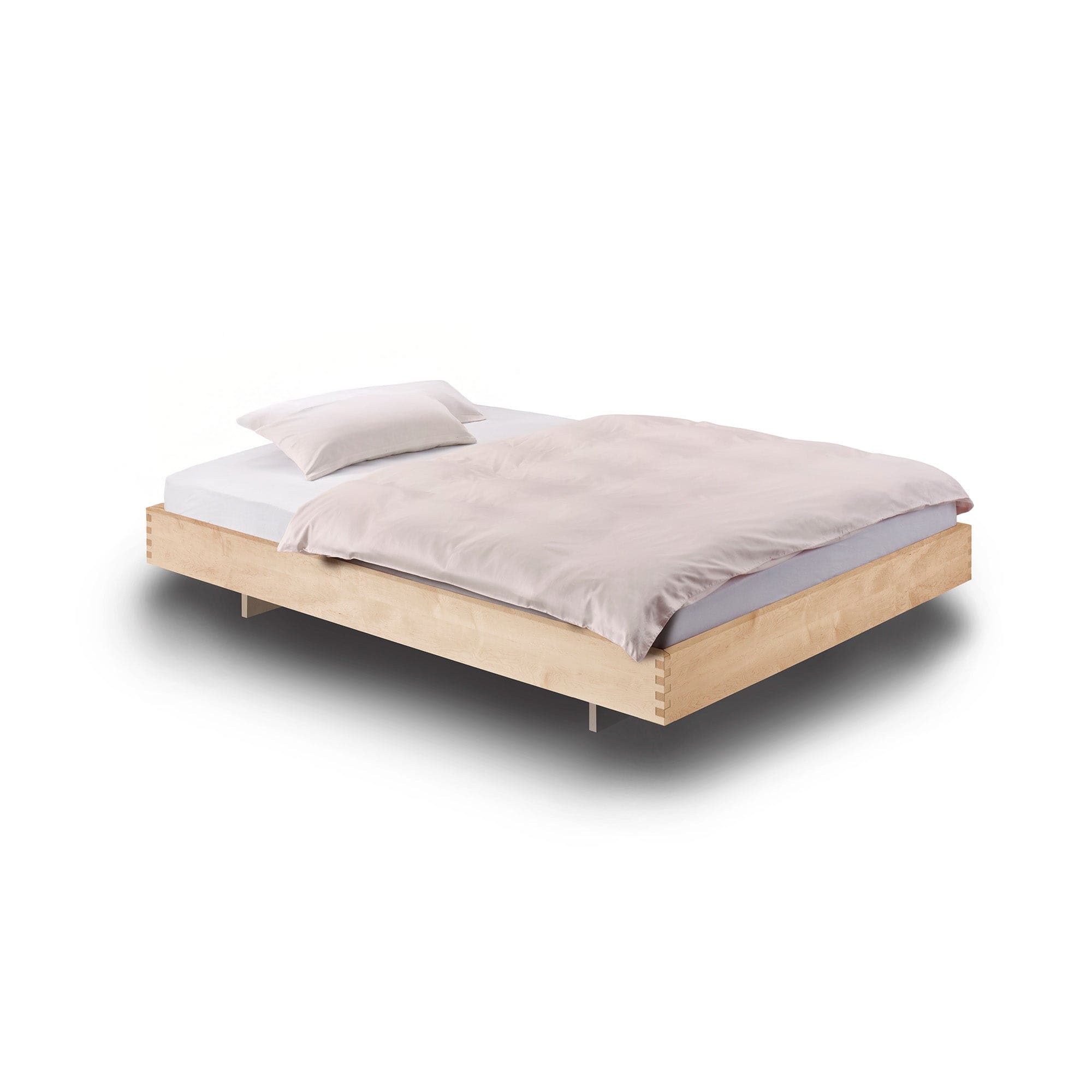 Holzmanufaktur Bett Step-X Bett auf Holzkufen