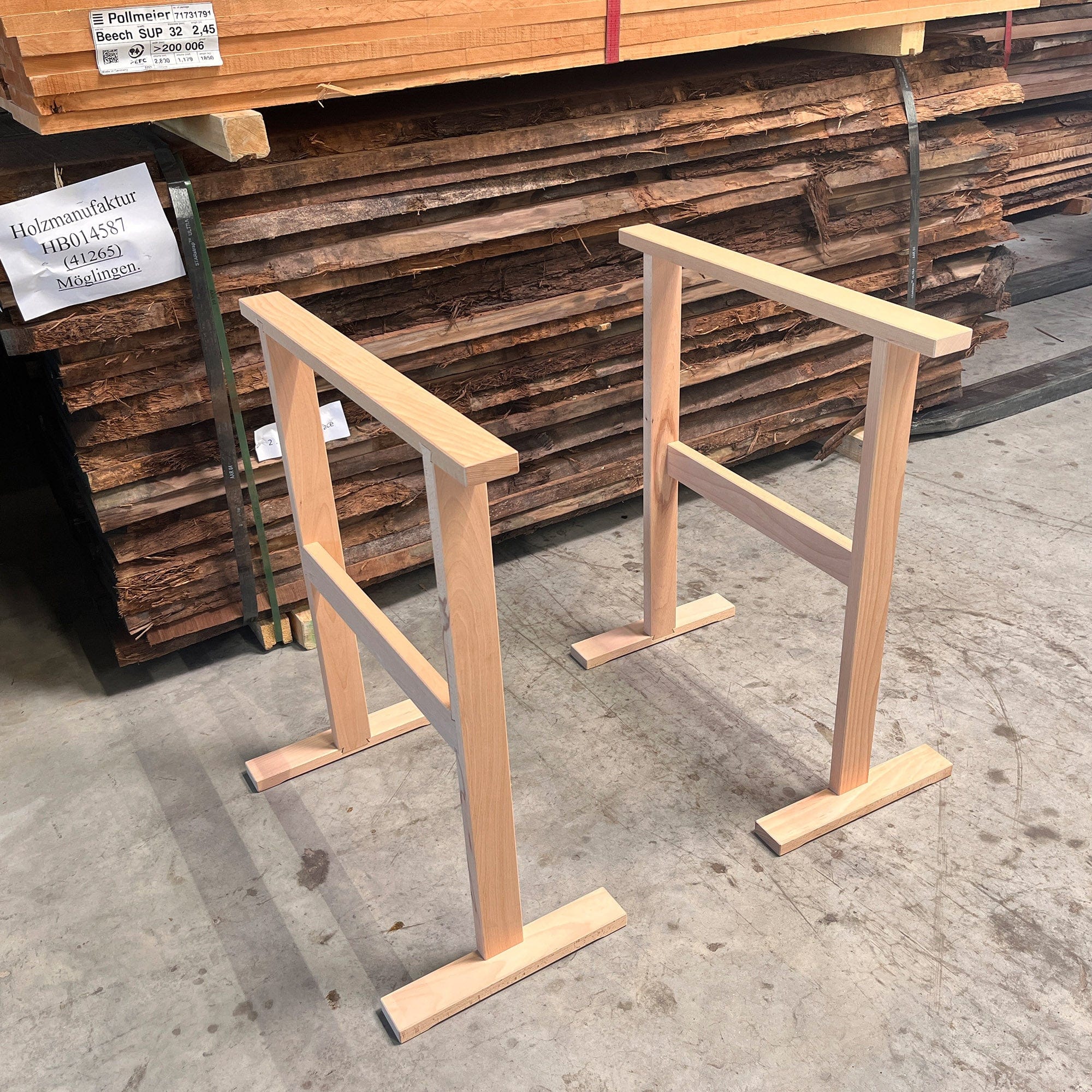 Holzmanufaktur Bock Werkbock Arbeitshöhe: 90 cm (als Paar, zerlegbar)