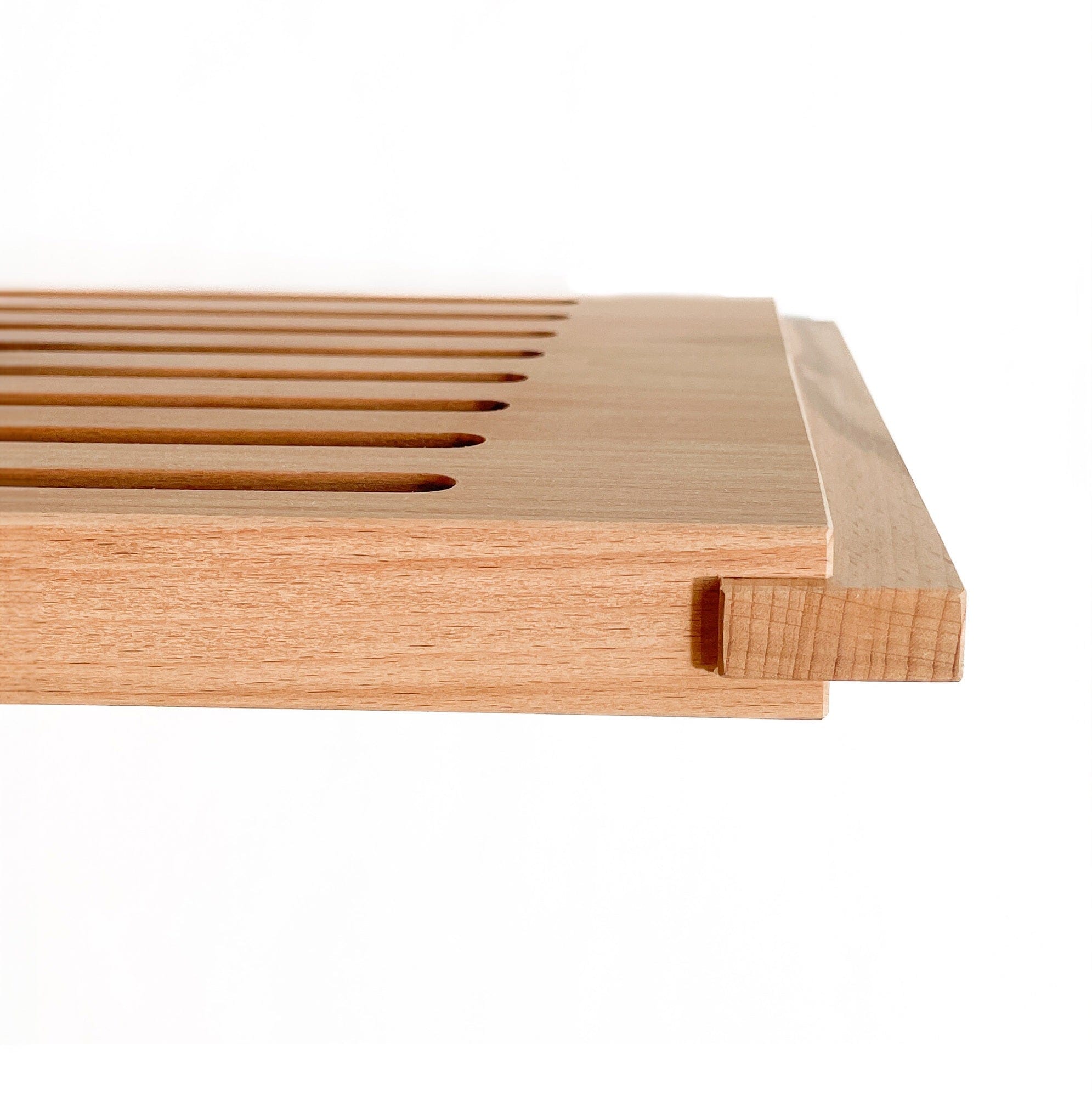 Holzmanufaktur Brotschneidebrett Brotschneidebrett Kernbuche