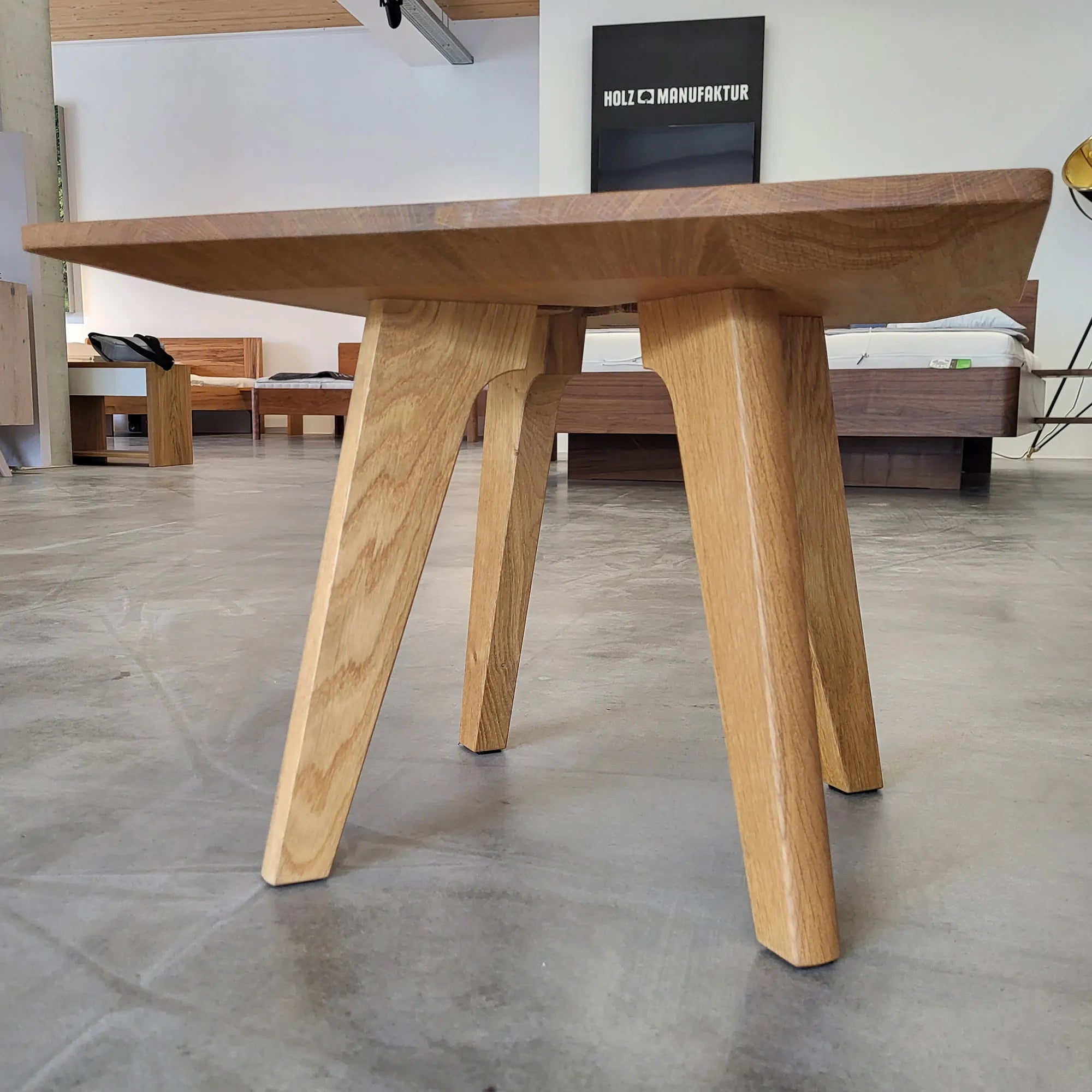 Holzmanufaktur Couchtisch MARTO, quadratisch, 50x50x37,5cm Eiche Couchtisch MARTO, quadratisch, 50x50x37,5cm Eiche
