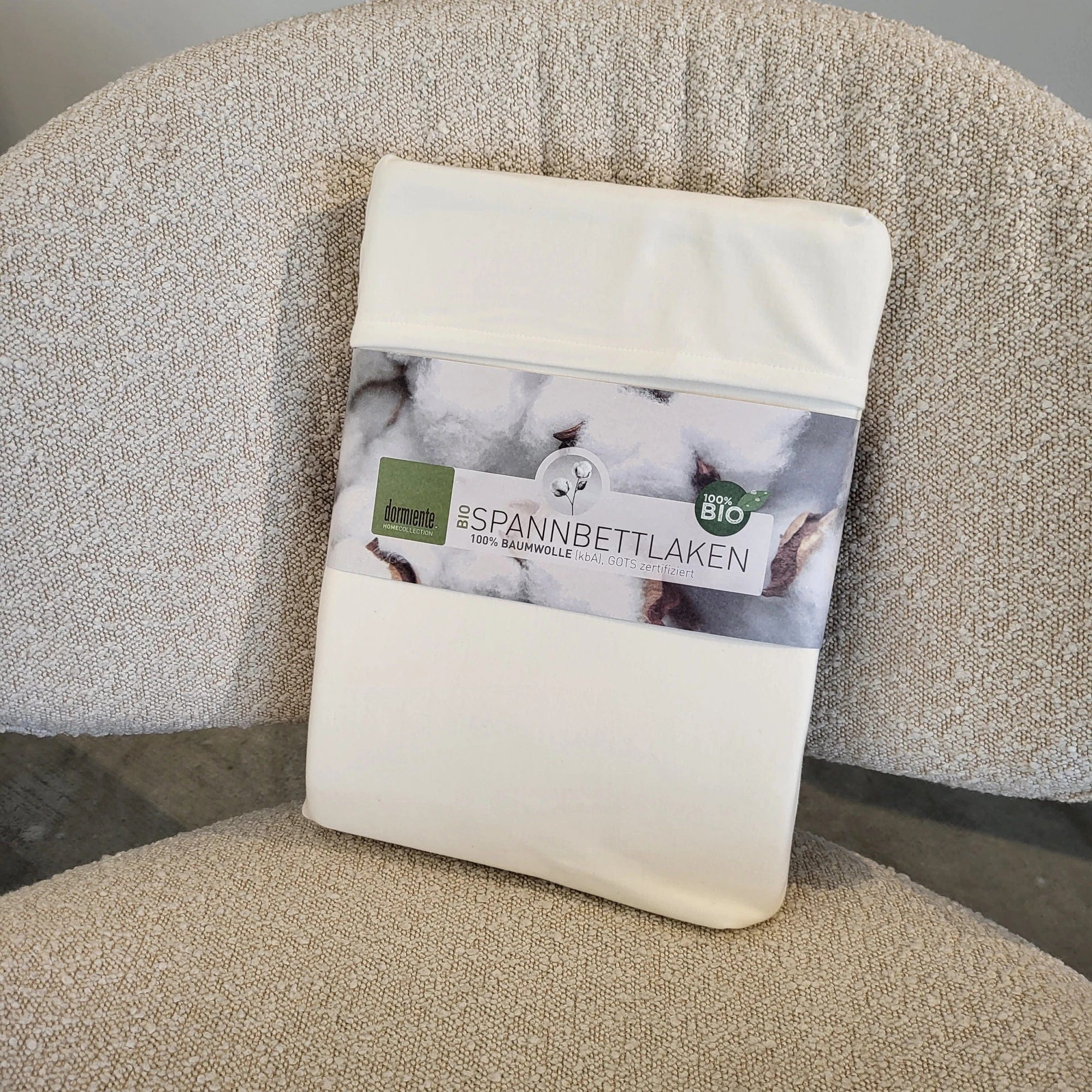 Holzmanufaktur Dormiente Bio-Spannbettlaken