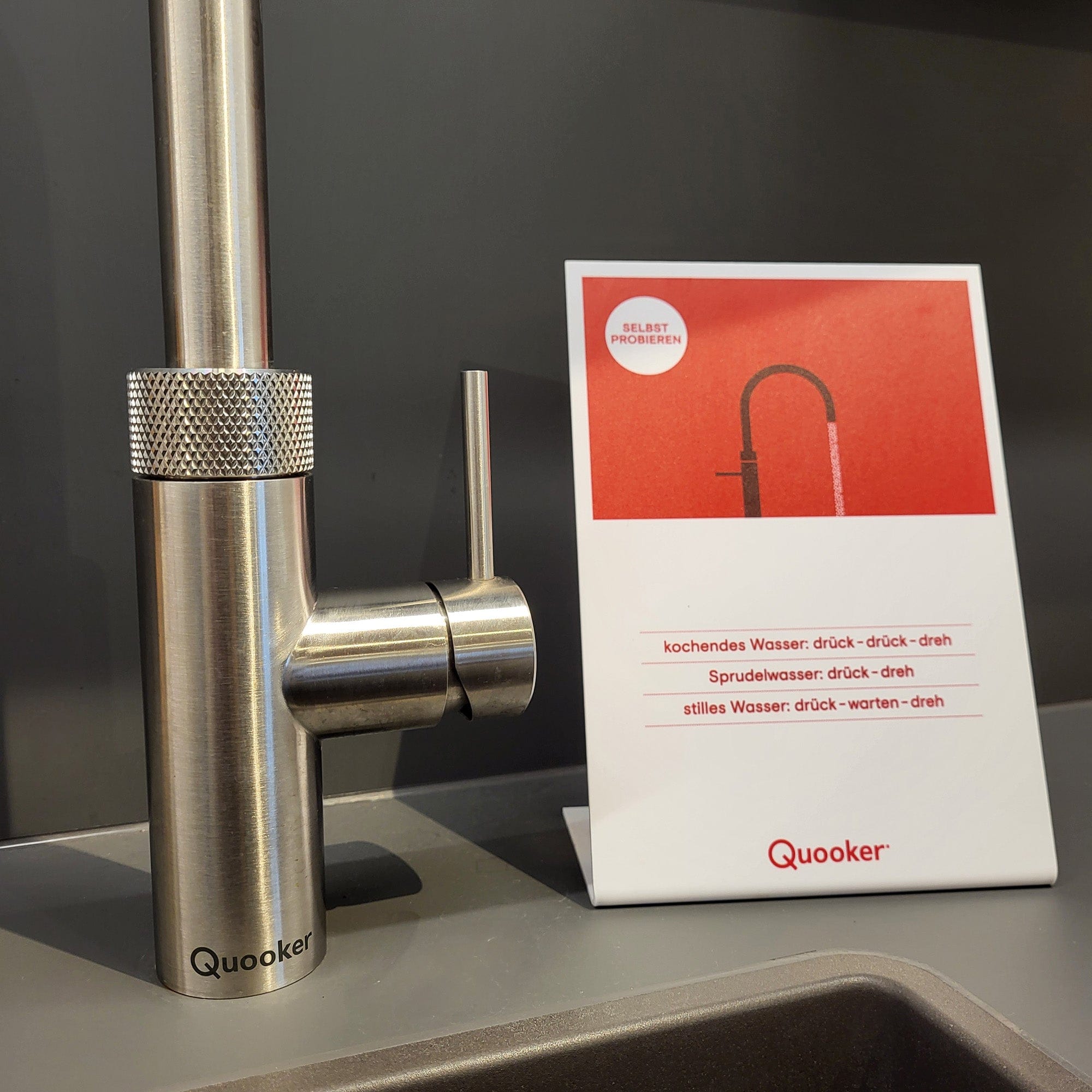 Holzmanufaktur Quooker Pro 3 mit Cube
