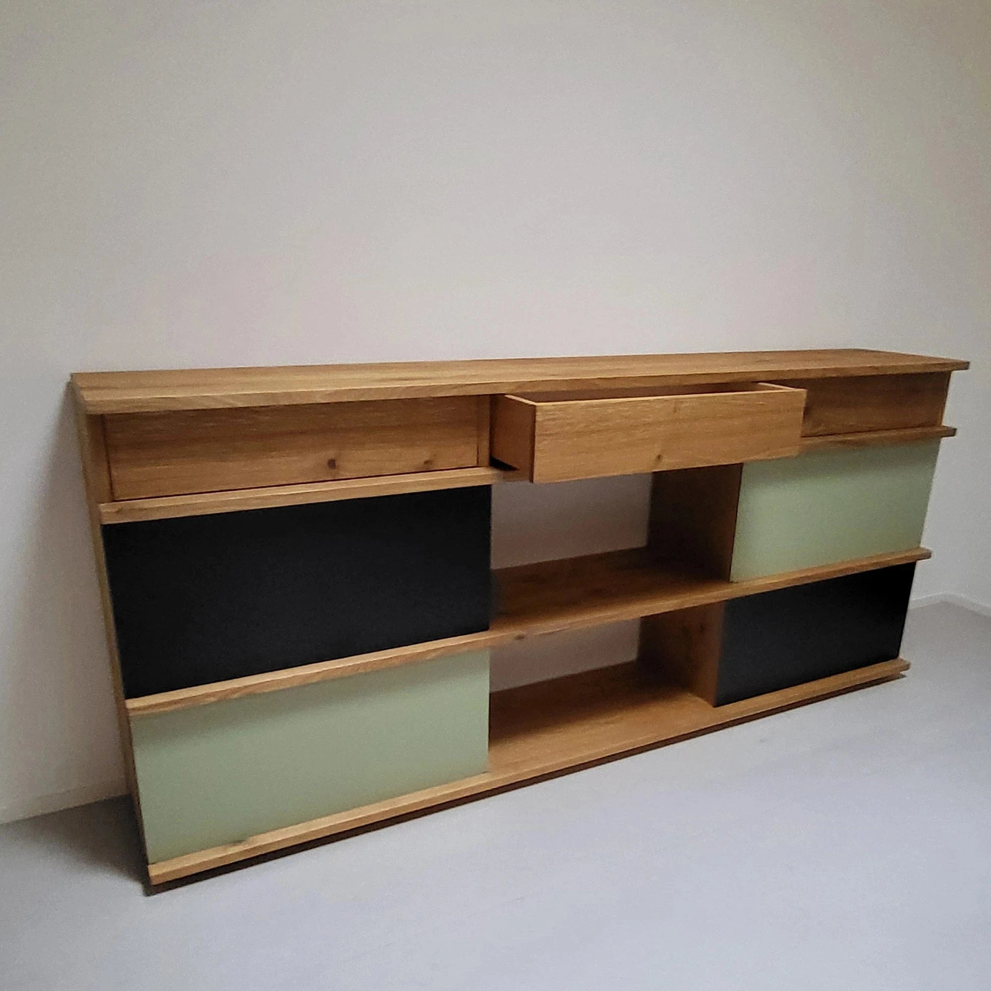 Holzmanufaktur Regal Sideboard IQ in Wildeiche gebürstet