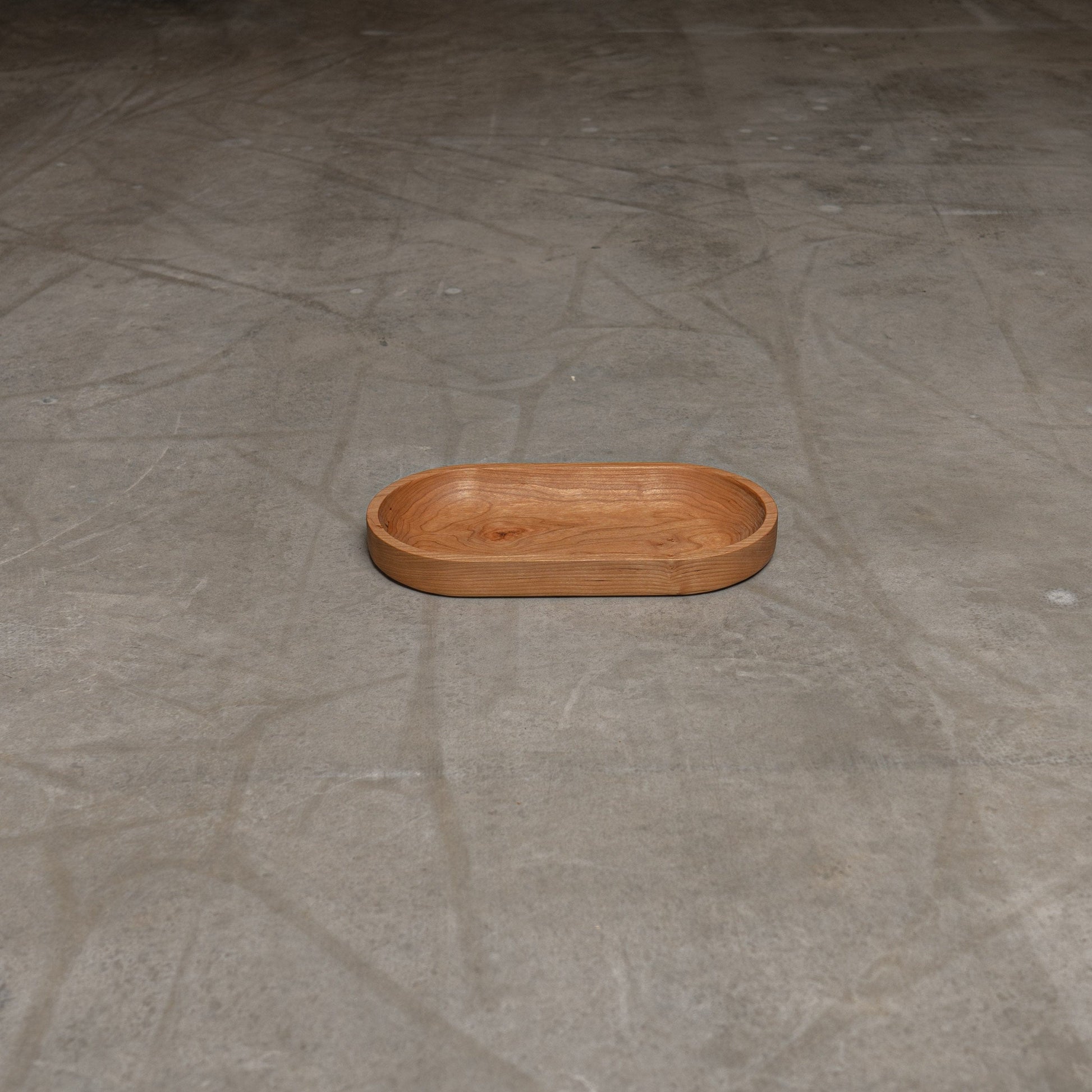 Holzmanufaktur Holzschale Eiche edle Deko Schale aus Holz oval, verschiedene Holzarten und Größe