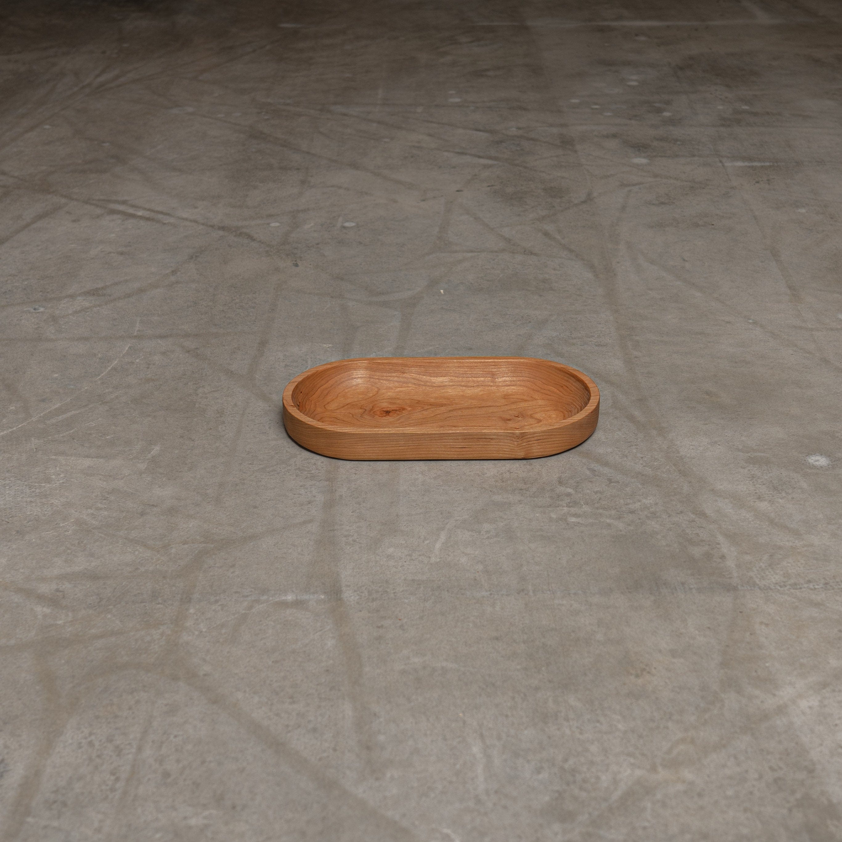 Holzmanufaktur Holzschale Eiche edle Deko Schale aus Holz oval, verschiedene Holzarten und Größe