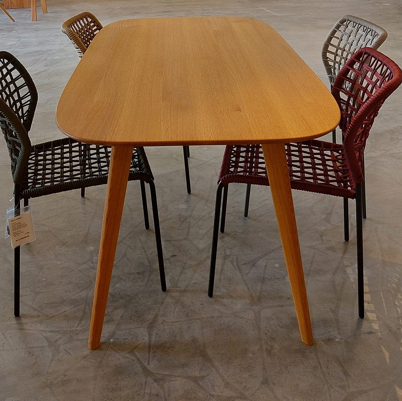 Holzmanufaktur Tisch MARTA Esstisch Eiche massiv 180 x 90 x 75 cm