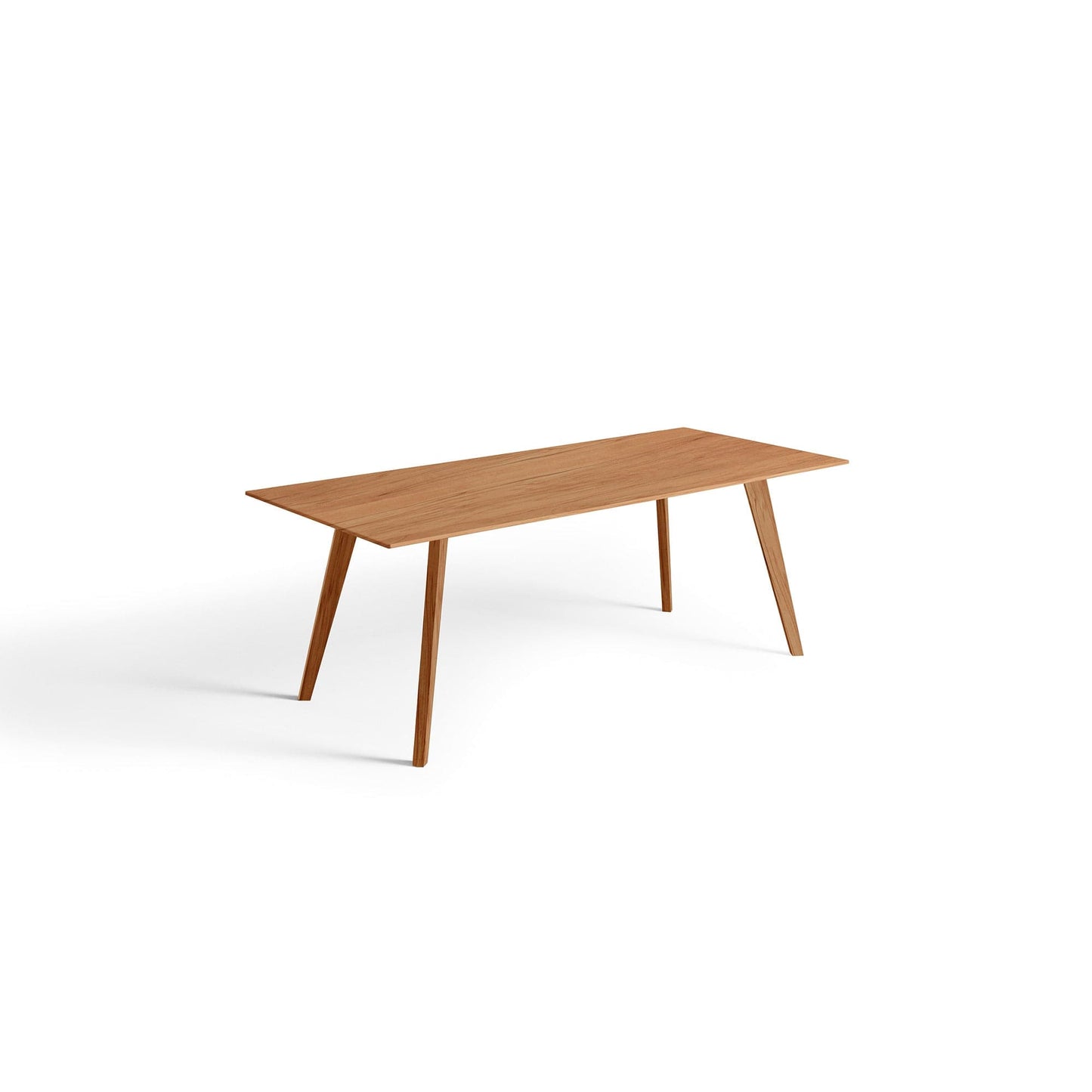 Massiver Holztisch rechteckig aus Kernbuche