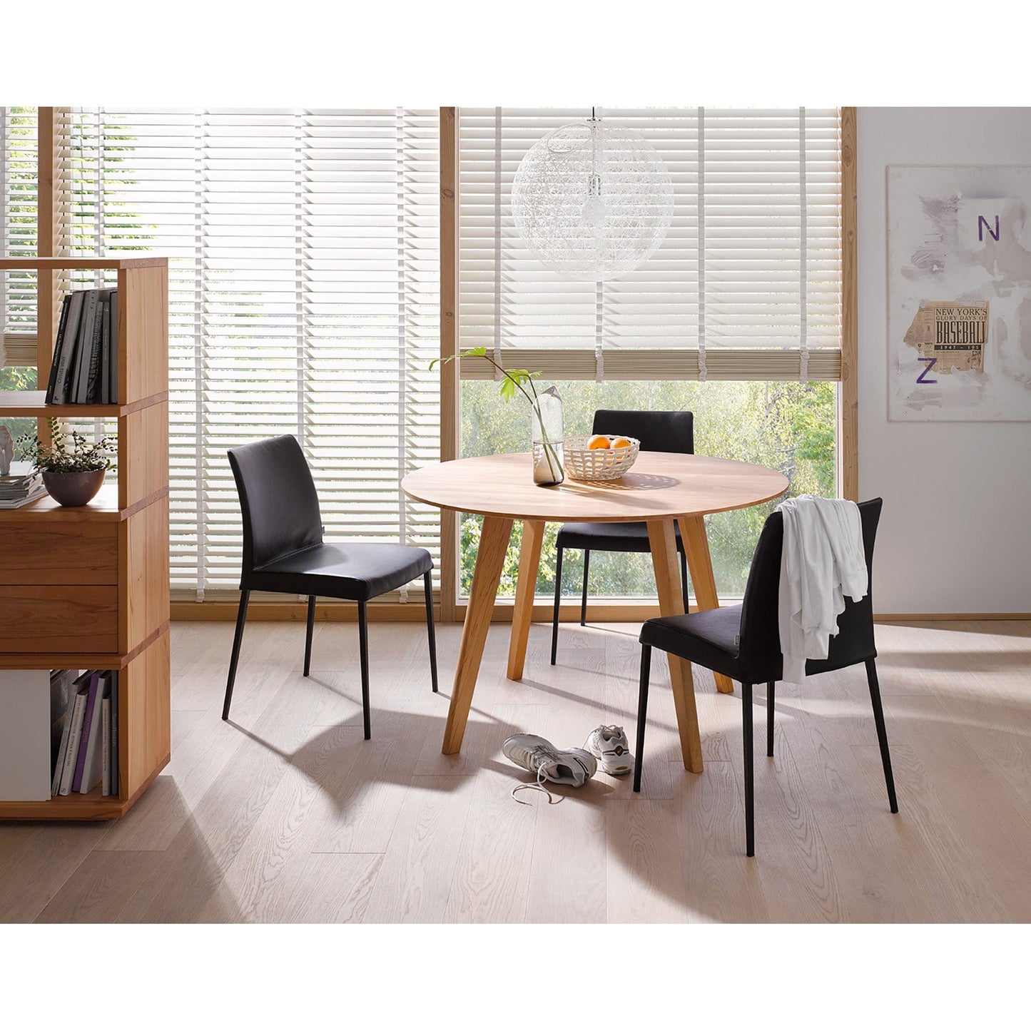 Holzmanufaktur Outlet Tisch MARTO Massivholztisch rund in Kernbuche 120 cm