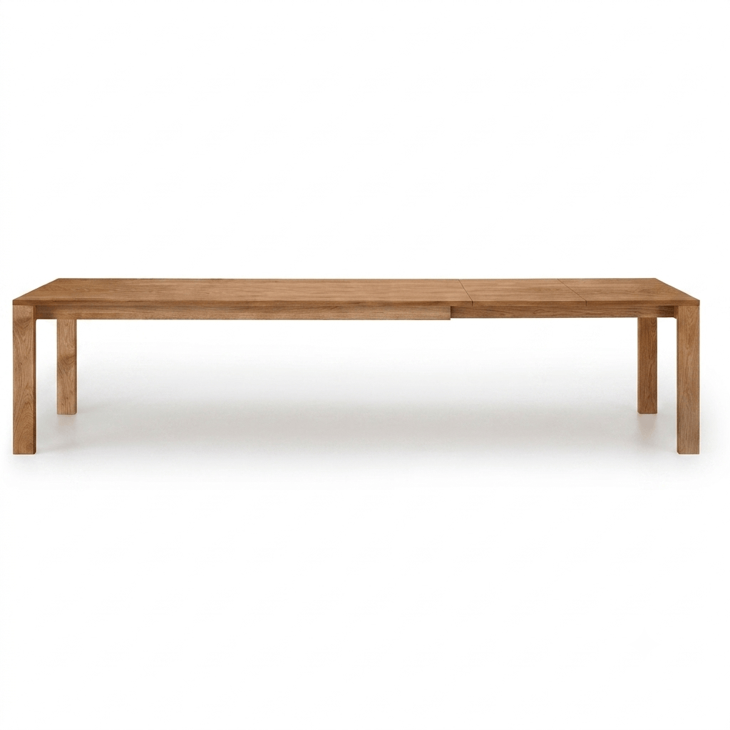 Holzmanufaktur ZOOM Tisch ausziehbar Eiche / 200 x 90 x 75 / 2 Einlegeplatten (Holz)