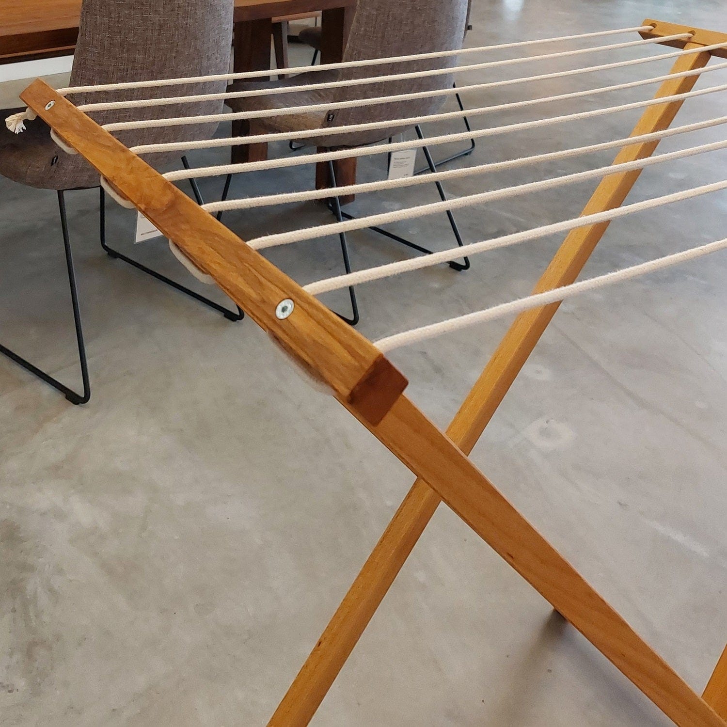 Holzmanufaktur Wäscheständer Franz Holz-Wäscheständer Kernbuche