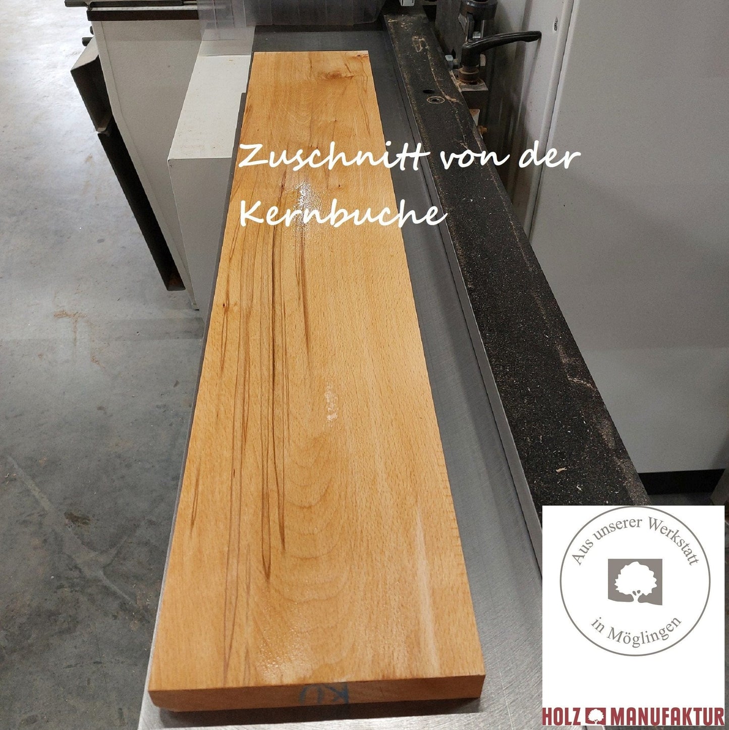 Holzmanufaktur Zuschnitt Kernbuche Zuschnitt Stärke: 16 mm