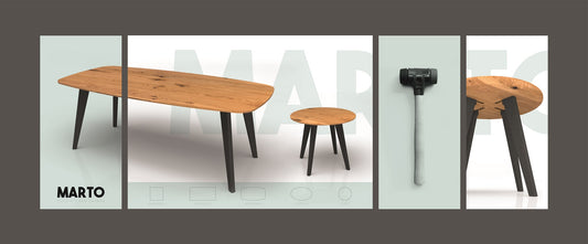 Massivholztisch MARTO - Ein Holztisch der Holzmanufaktur