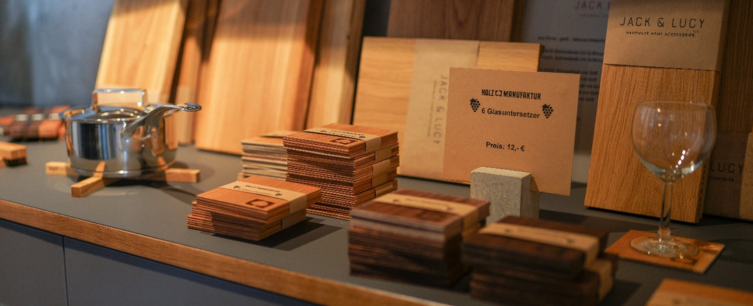 Geschenke aus Holz und echtes Holz zum selbst basteln von der Holzmanufaktur