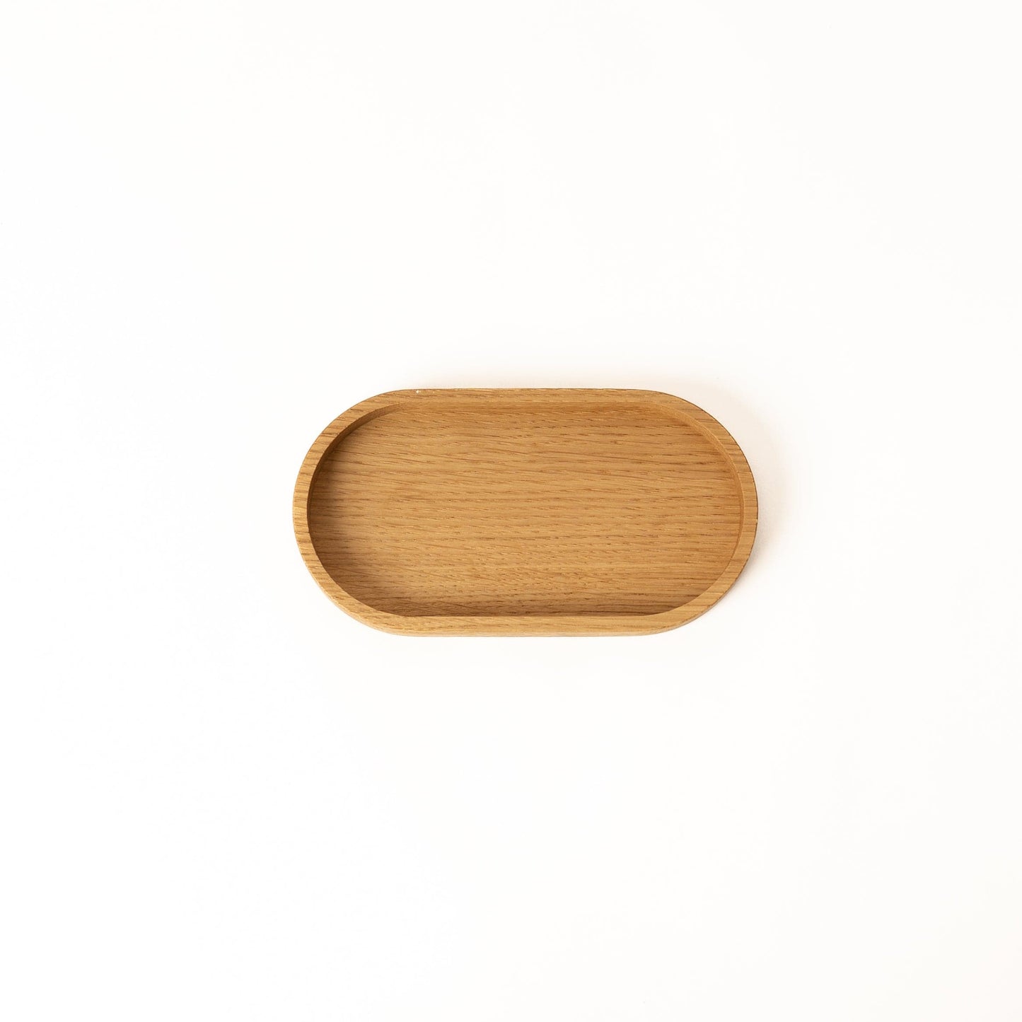 Holzmanufaktur Deko Tablett oval - Edle Geschenke aus Holz Eiche massiv