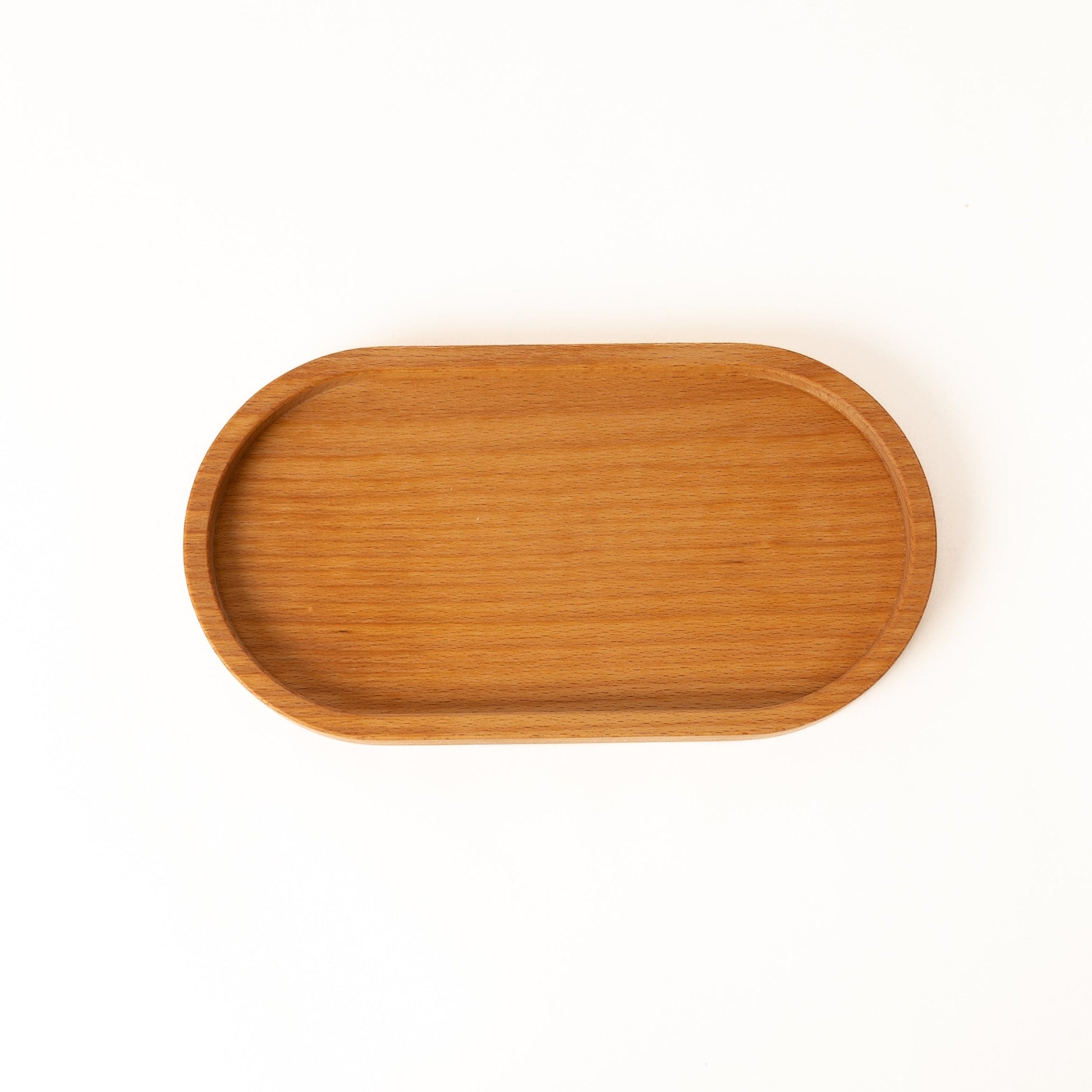 Holzmanufaktur Deko Tablett oval - Edle Geschenke aus Holz - Schmuckschale Schale aus Holz