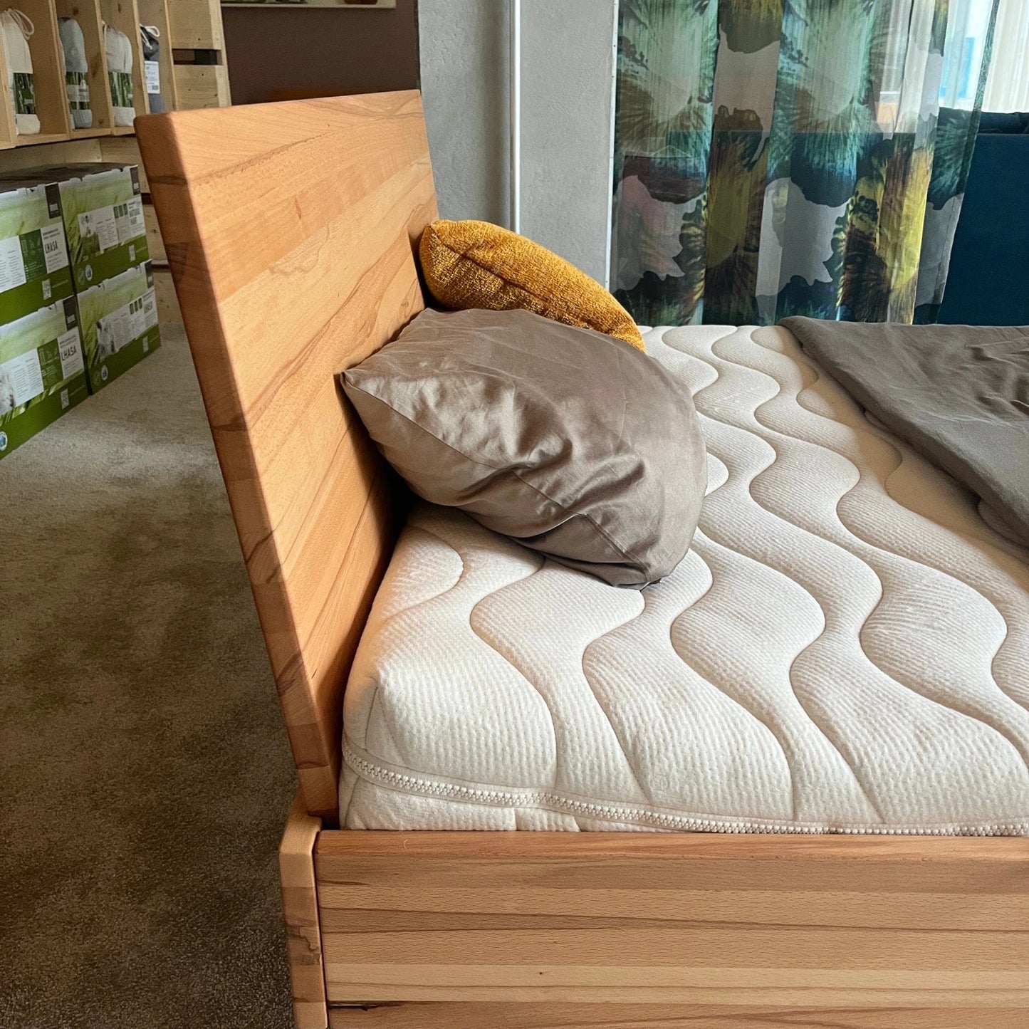 Dormiente Bett KB23 Bett Dormiente Kernbuche 140 x 200 cm