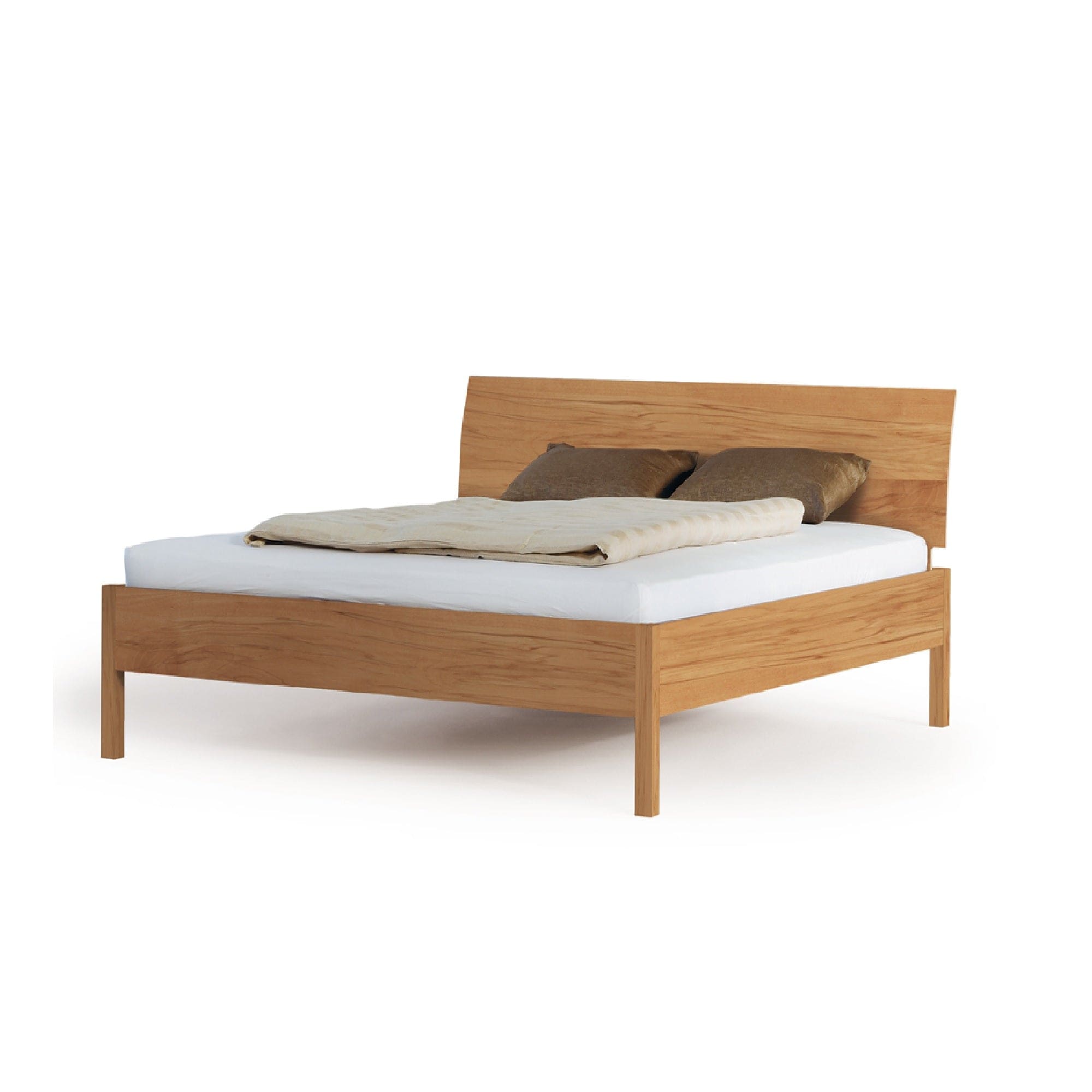 Holzmanufaktur Bett BASIC Kernbuche 100 x 200  cm schnell lieferbar