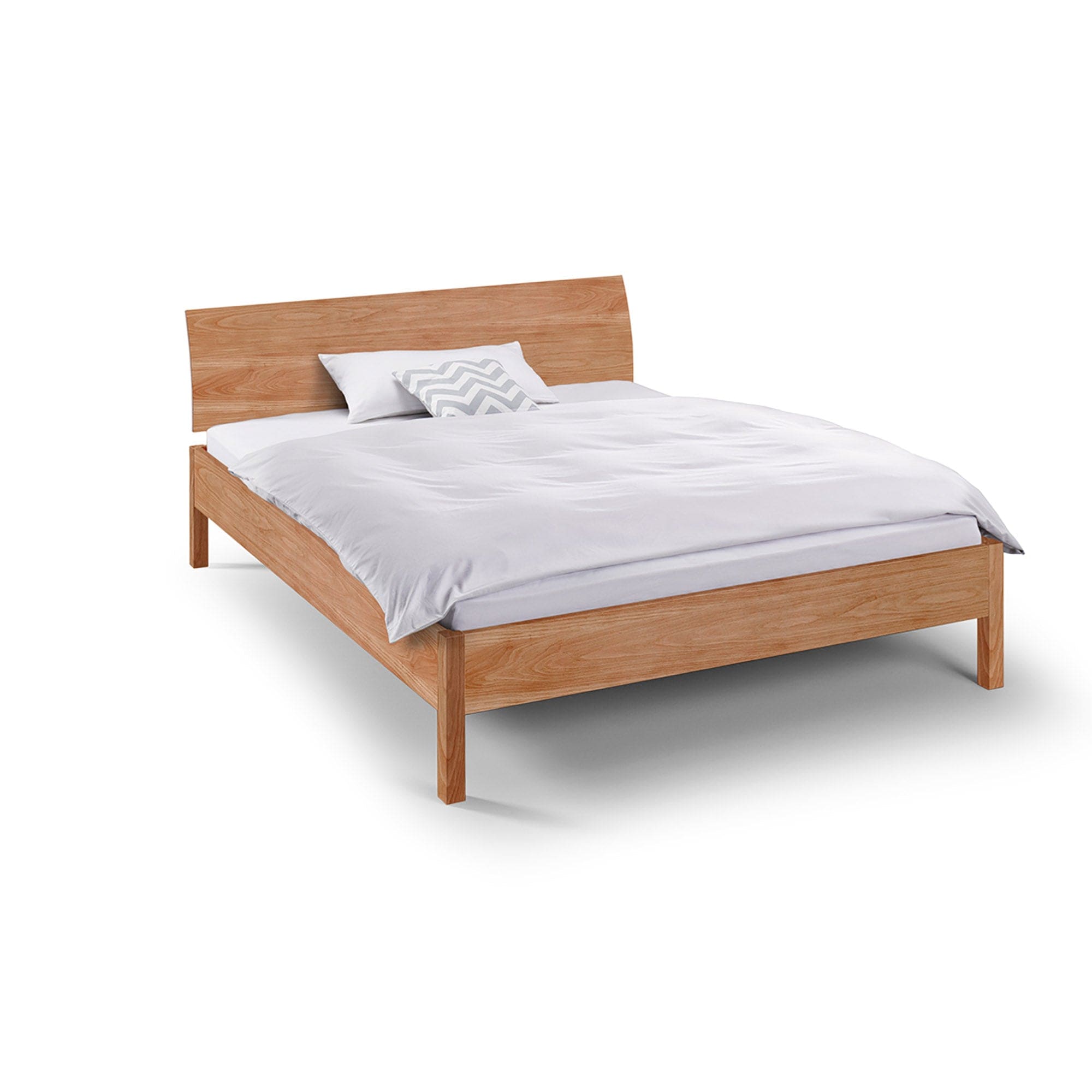 Holzmanufaktur Bett BASIC Massivholzbett metallfrei