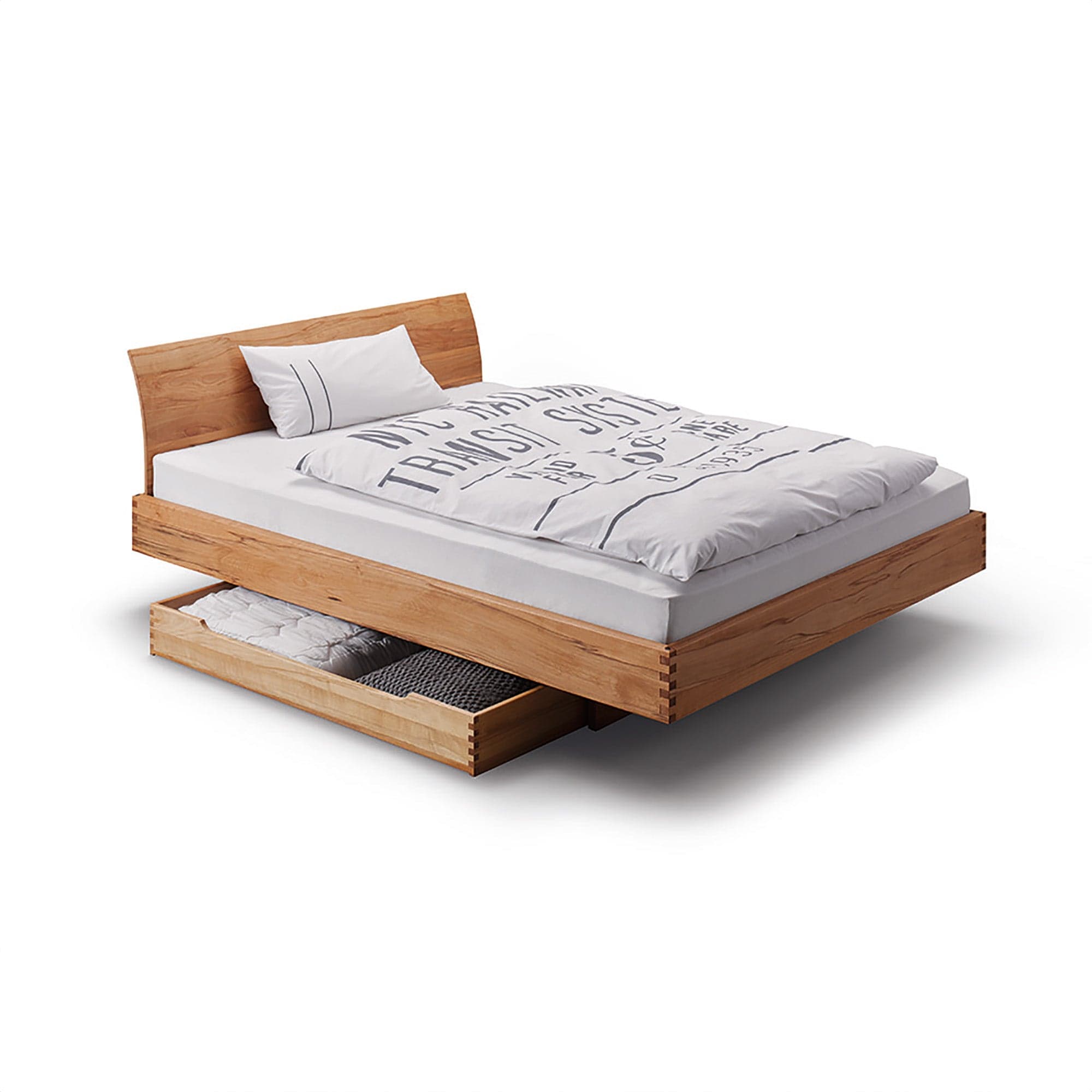 Holzmanufaktur Bettkasten mit Griffmulde