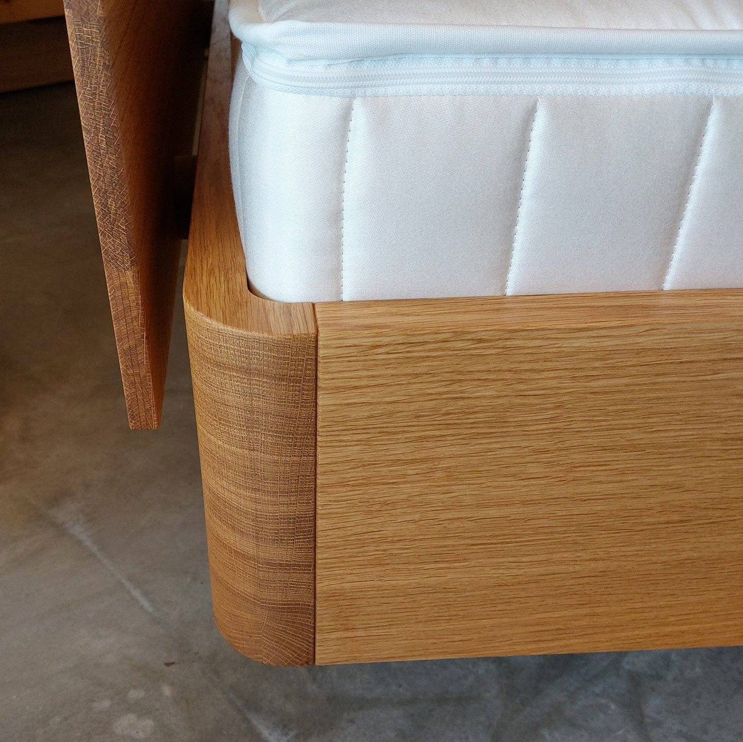 Holzmanufaktur Bett COM:CI XL Massivholzbett Eiche 120 x 200 cm