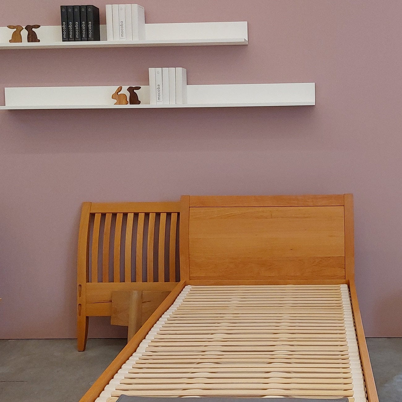 Holzmanufaktur Bett KALA & GADO Massivholzbett Buche 90 x 200 cm