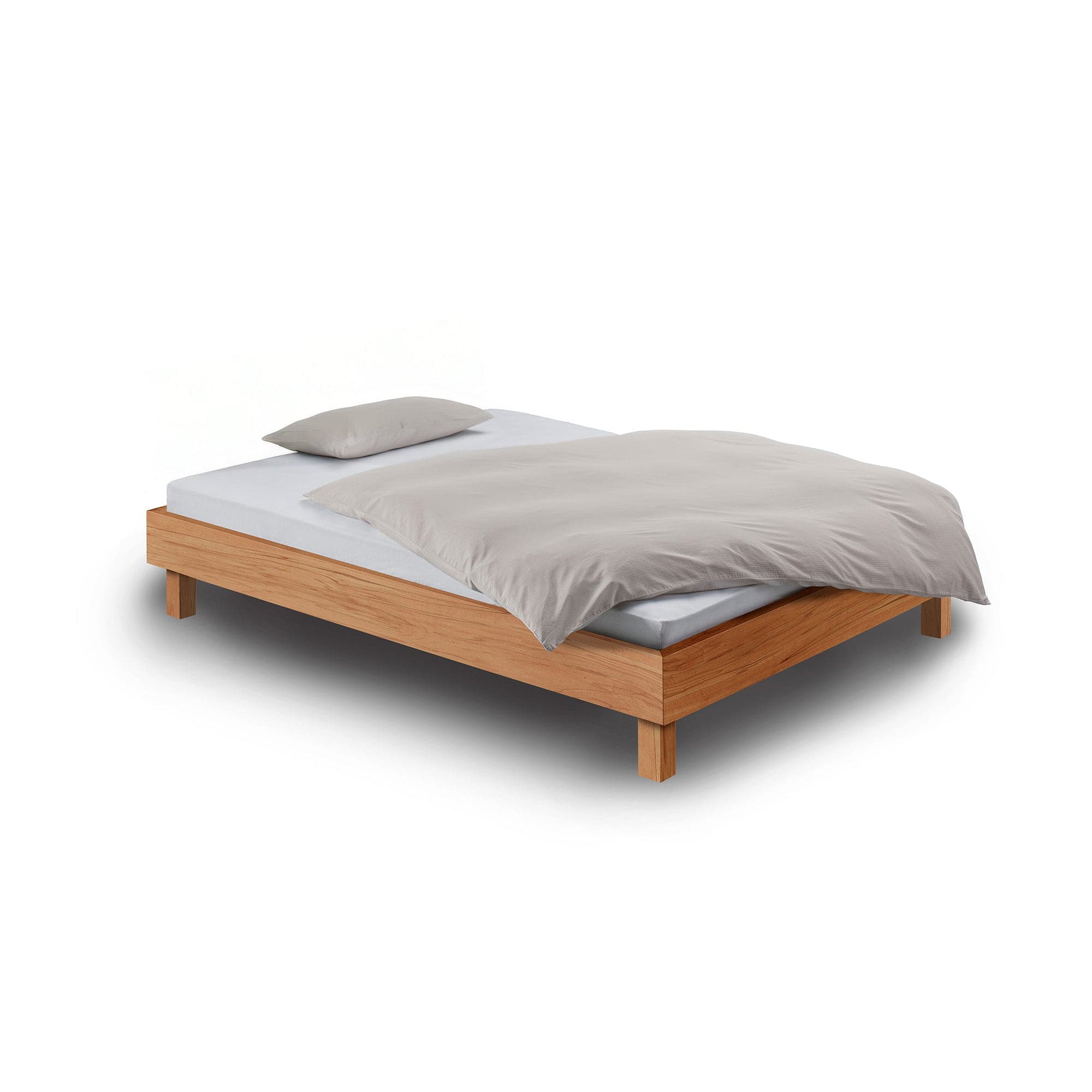 Holzmanufaktur Bett STEP-G Bett auf Beinen