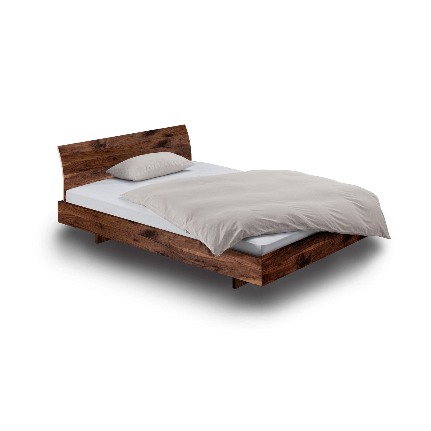 Holzmanufaktur Bett Step-G Bett auf Holzkufen