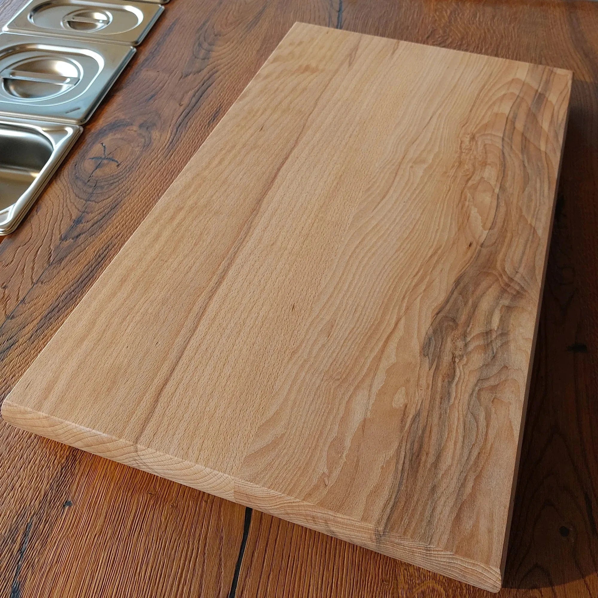 Holzmanufaktur Brotschneidebrett Schneide-Servierbrett