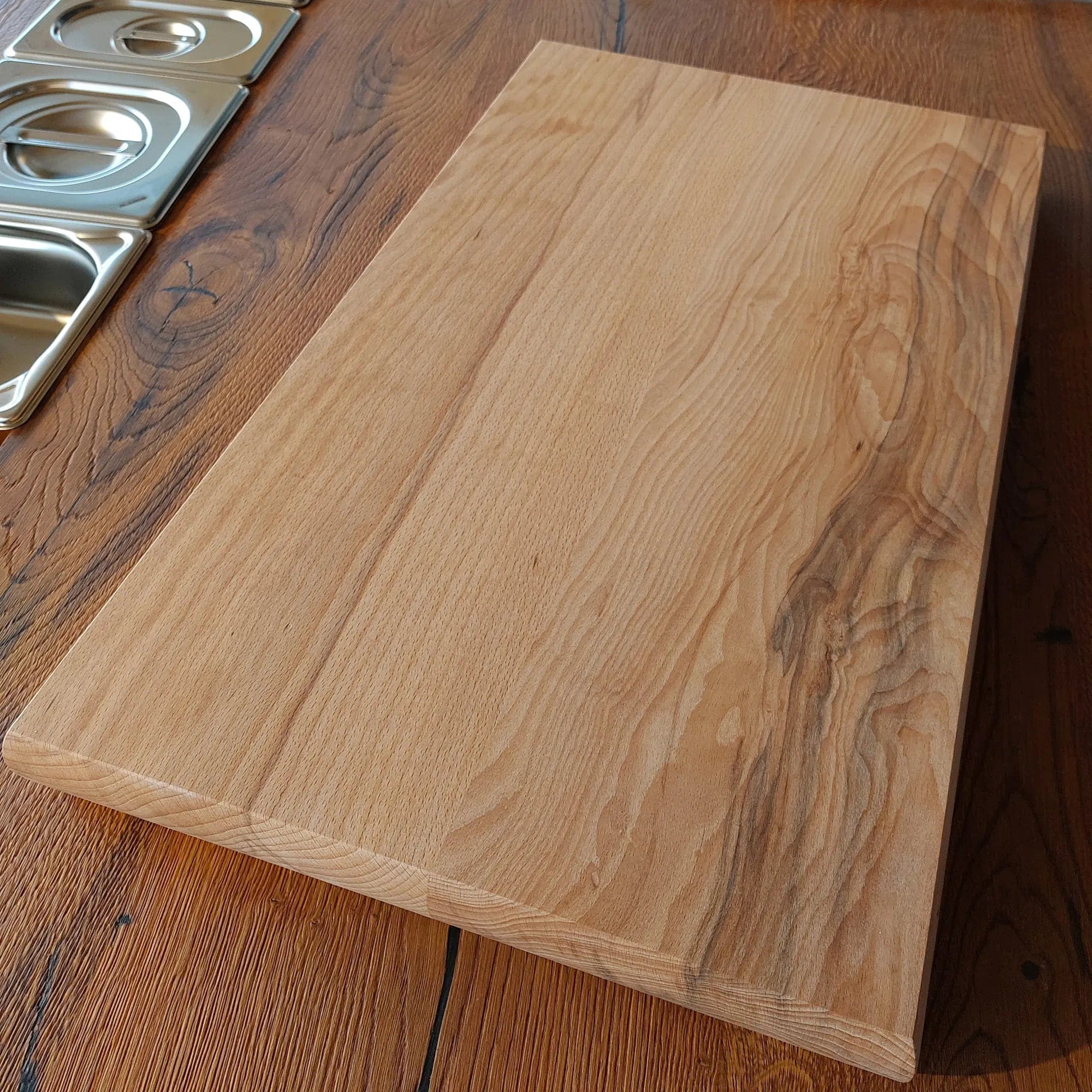 Holzmanufaktur Brotschneidebrett Schneide-Servierbrett