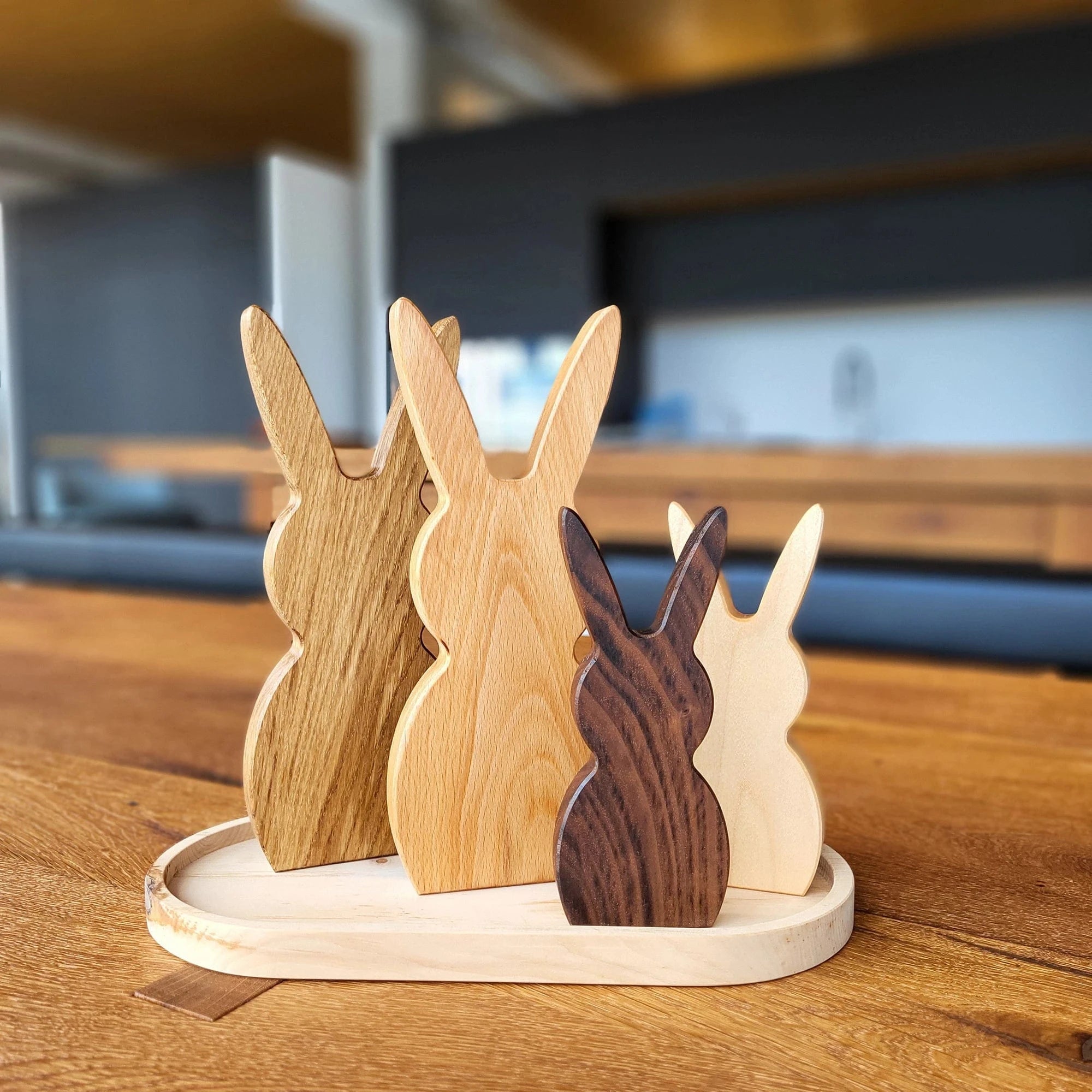 Holzmanufaktur Deko Hase Bert mittel