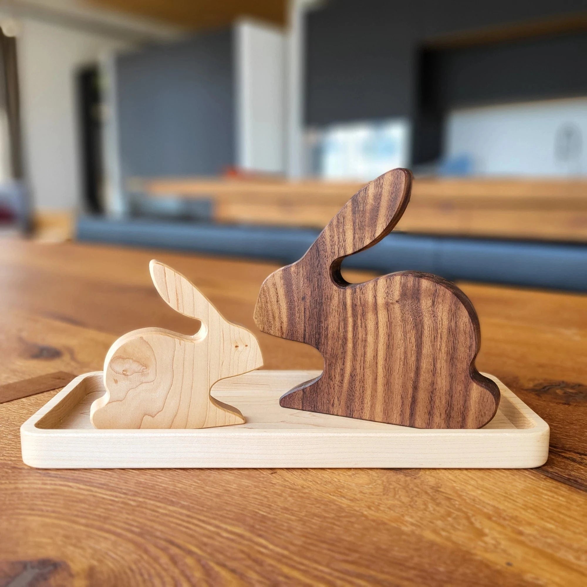 Holzmanufaktur Deko Hase Carl mittel