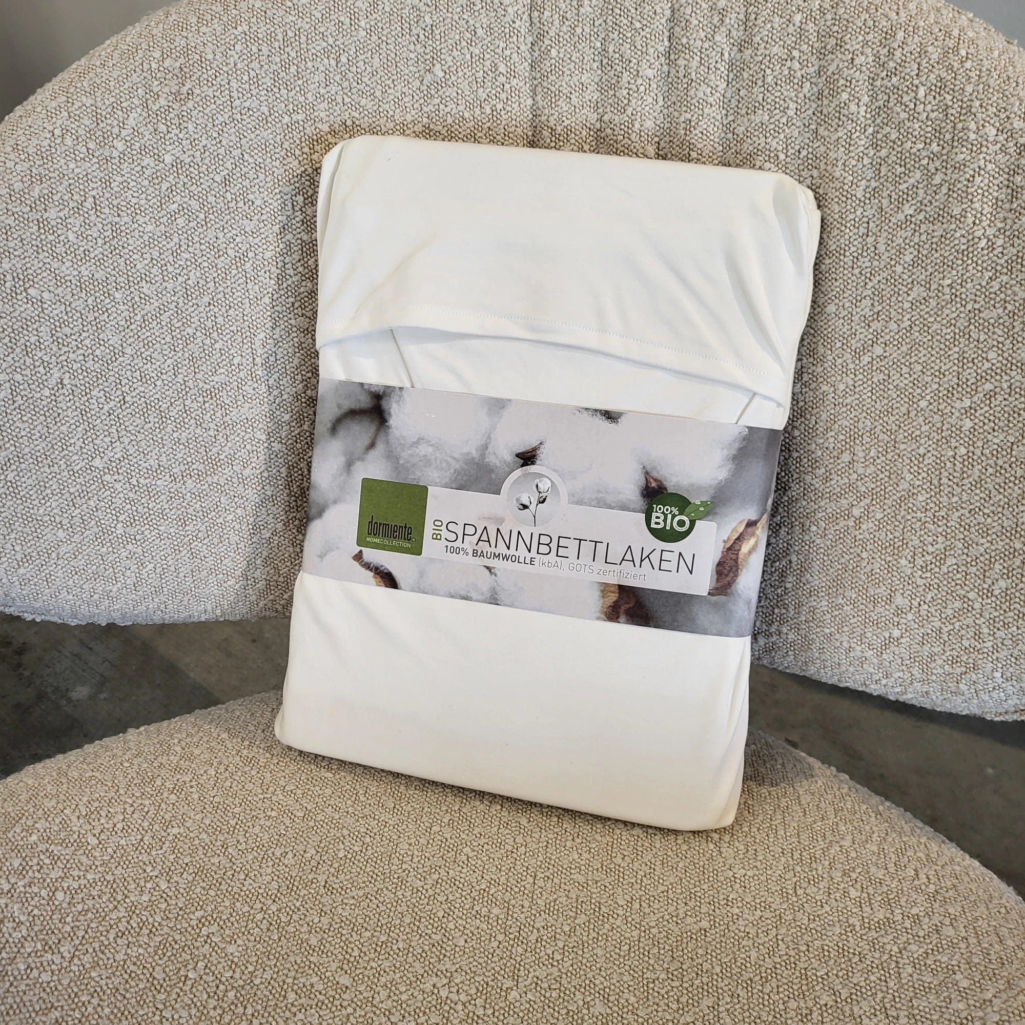 Holzmanufaktur Dormiente Bio-Spannbettlaken