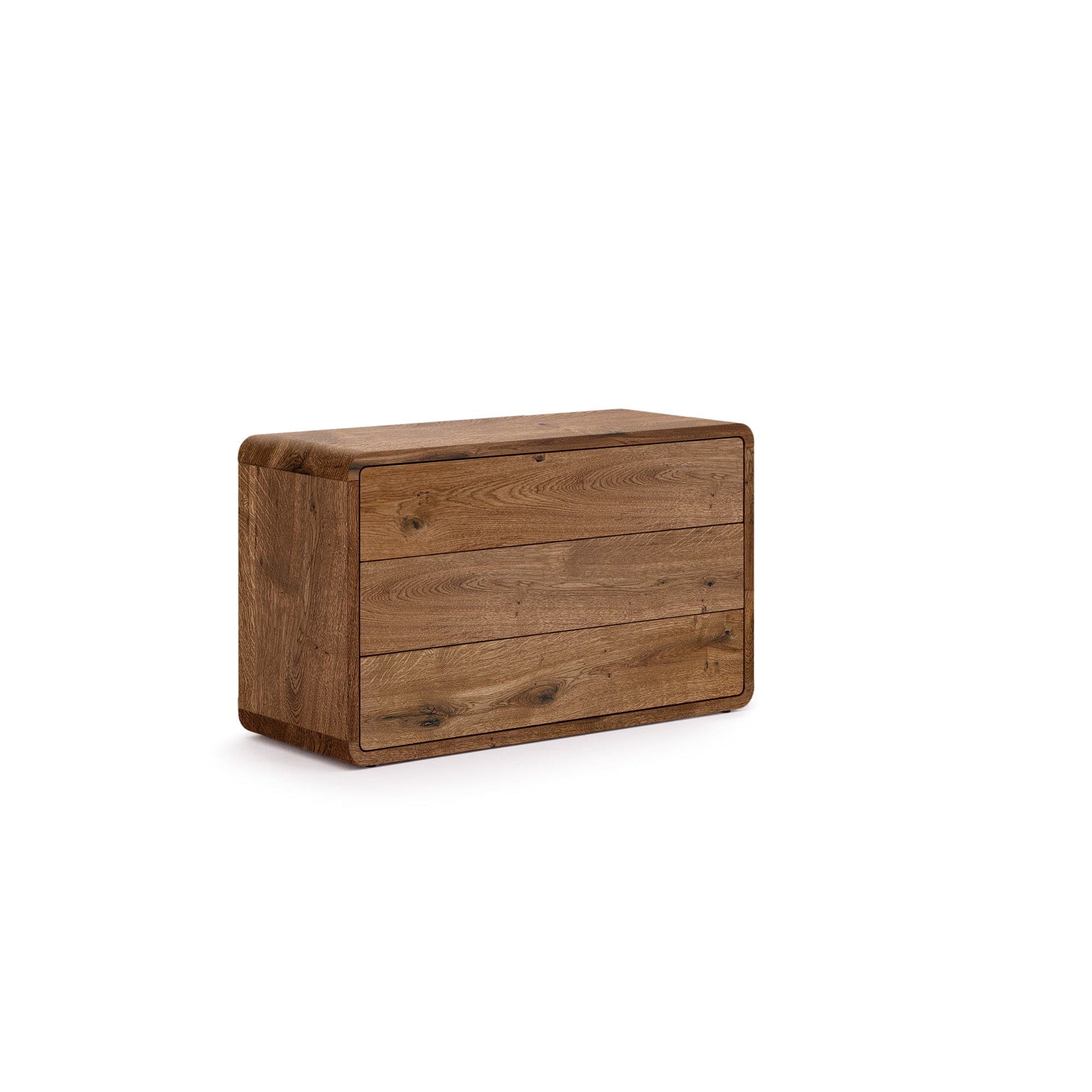 Holzmanufaktur Kommode COM:KO mit 3 Schubkästen in Wildeiche