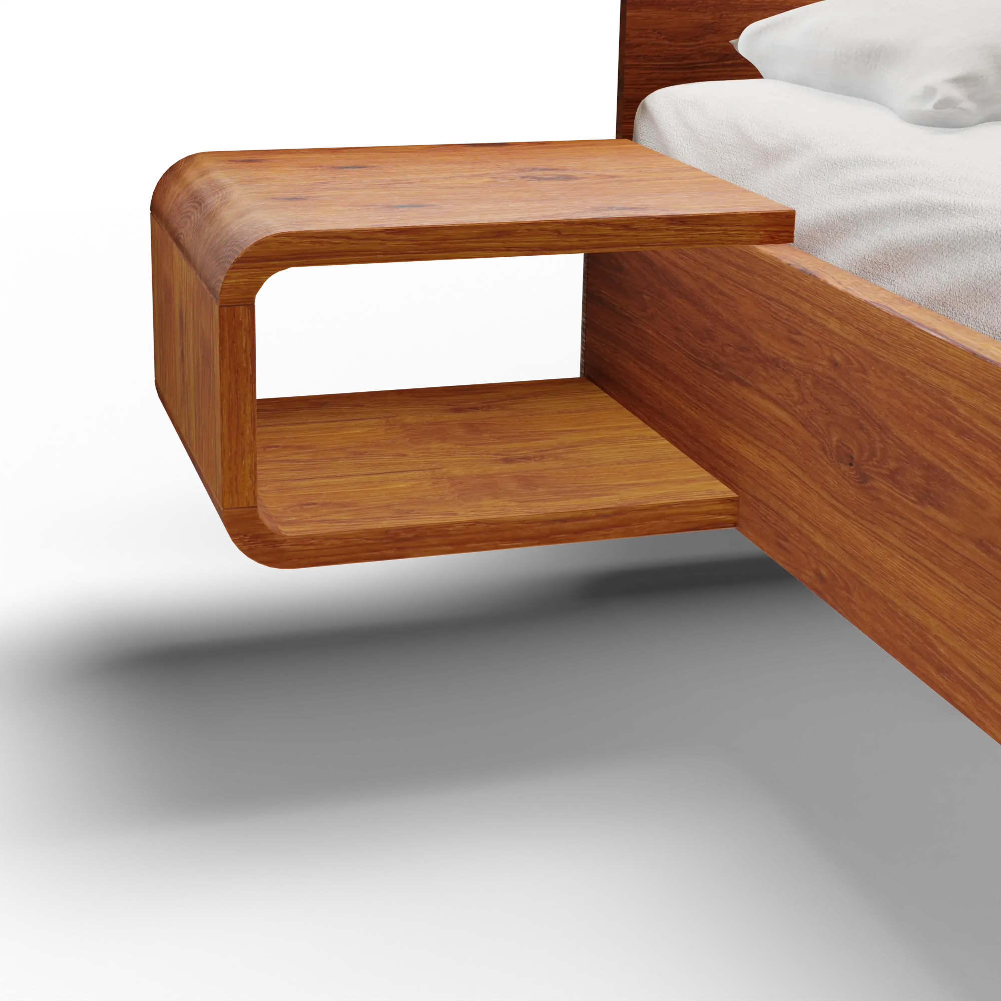 Holzmanufaktur COM:CI Nachttisch hängend Wildeiche / 21 cm