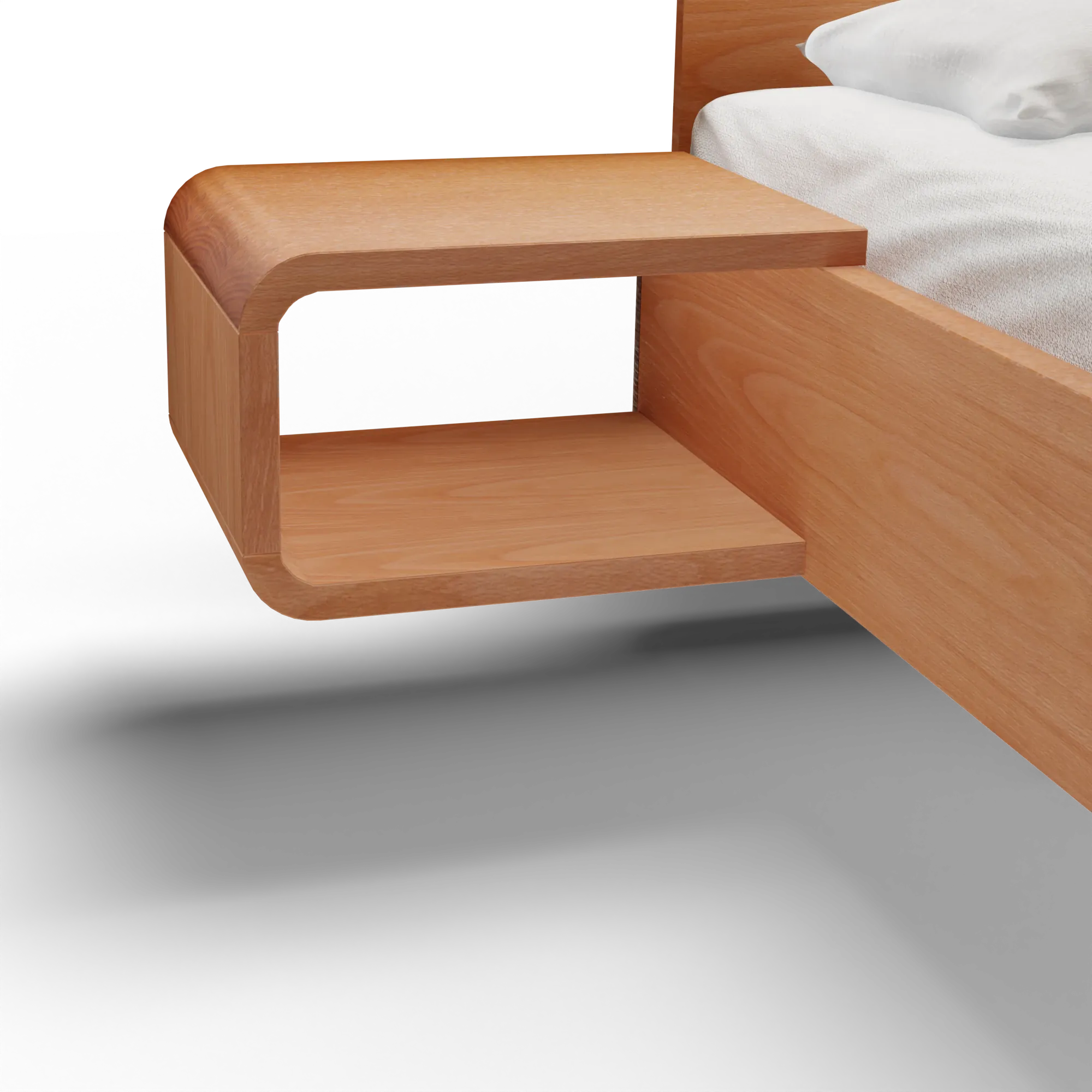 Holzmanufaktur COM:CI Nachttisch hängend Buche / 21 cm