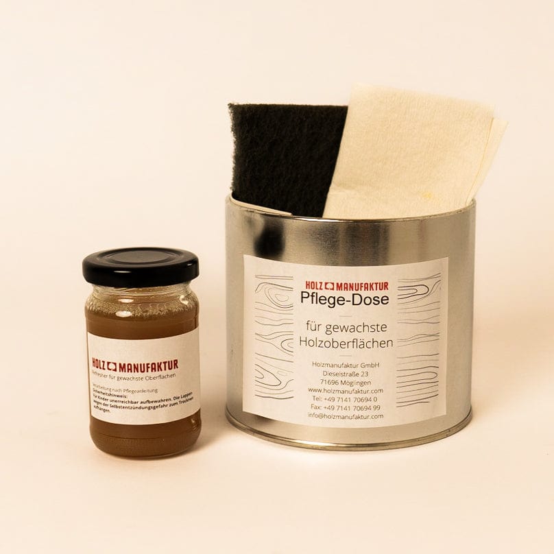 Holzmanufaktur Pflegeartikel Pflegedose für gewachste Möbel Und Holz Oberflächen