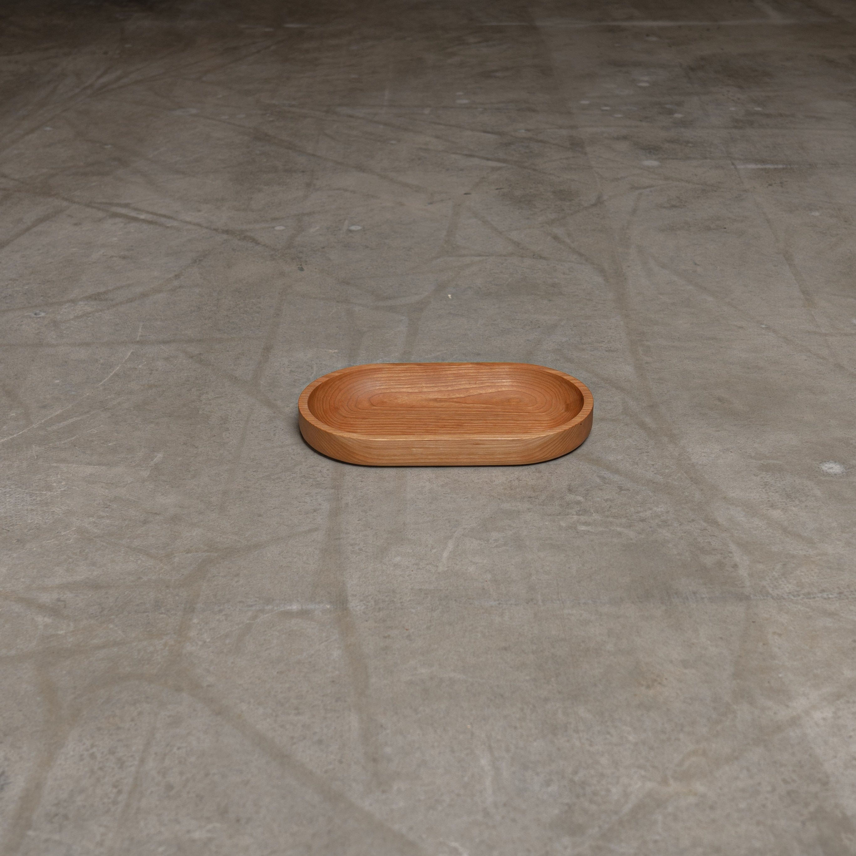 Holzmanufaktur Holzschale Eiche edle Deko Schale aus Holz oval, verschiedene Holzarten und Größe