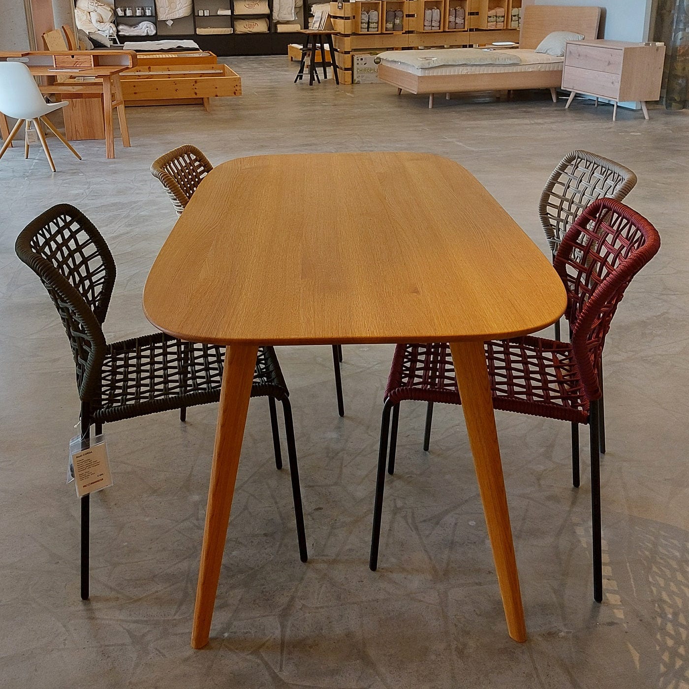 Holzmanufaktur Tisch MARTA Esstisch Eiche massiv 180 x 90 x 75 cm