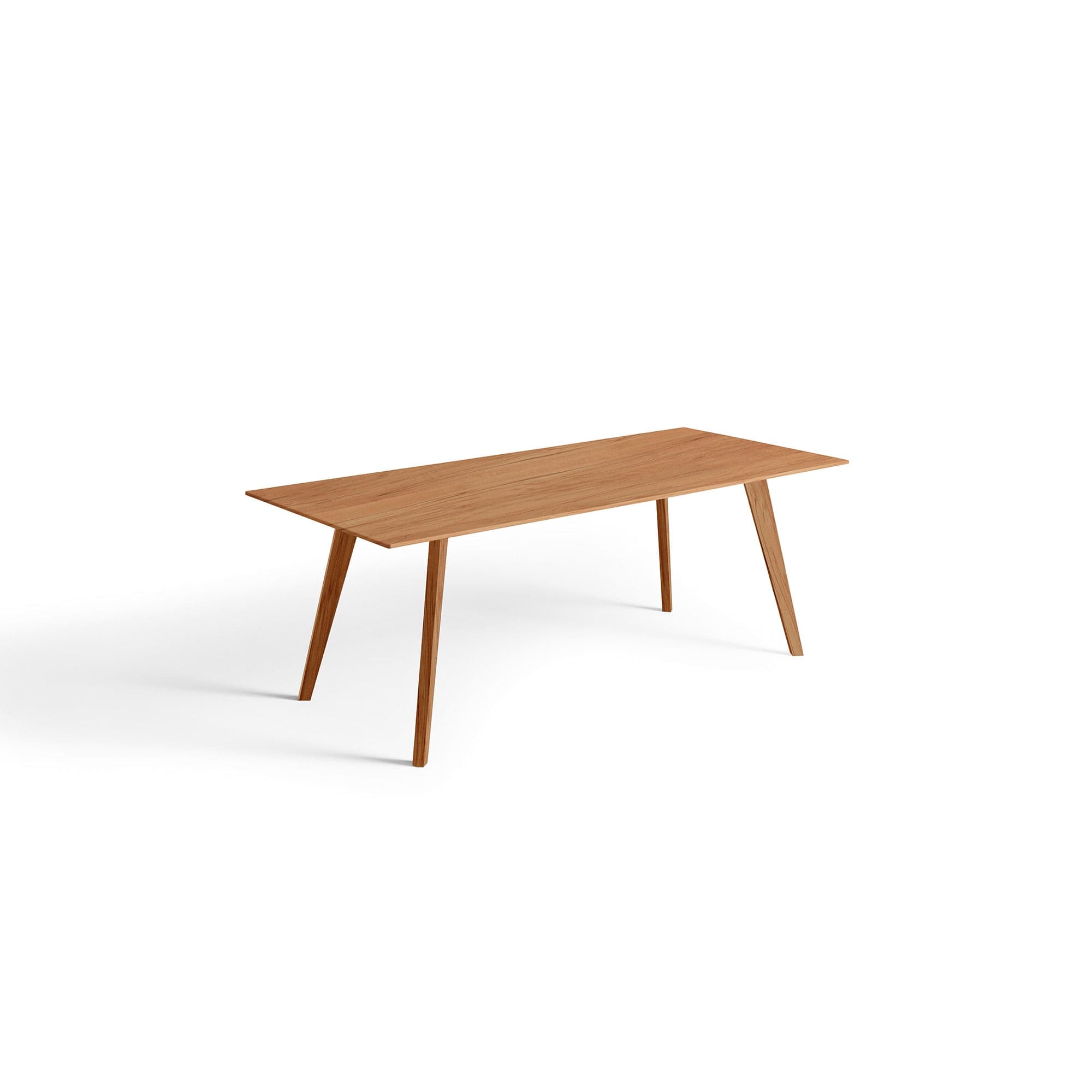 Massiver Holztisch rechteckig aus Kernbuche